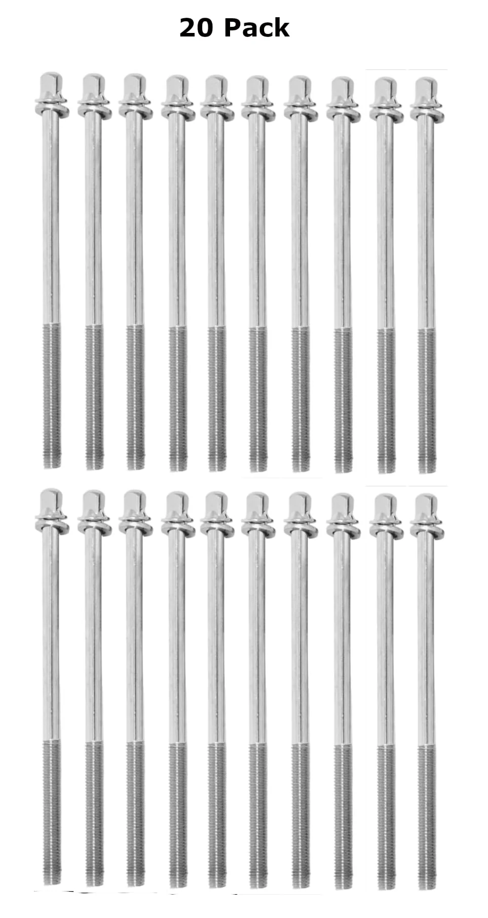 Bass Drum Tension Rods (20 Pack, 4 1/3 inch) 20 Pack - Image 3