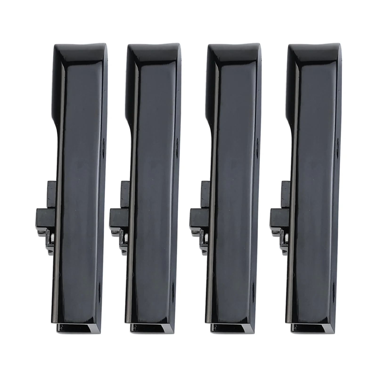 Bass Guitar Bridge with Zinc ALloy Saddle Base Individual Single String Fixed Bridge for 4 String Electric Bass Replacement Parts（Vacuum Black） 4PCS - Image 7