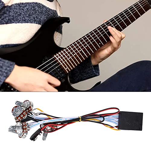 Bass Guitar Preamp 3 Band EQ Active Circuit, Dual Potentiometer Tone Control with Noise Reduction for Pickup Volume Balance DIY Installation Kit‌ - Image 3