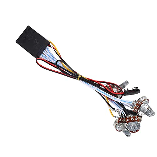 Bass Guitar Preamp 3 Band EQ Active Circuit, Dual Potentiometer Tone Control with Noise Reduction for Pickup Volume Balance DIY Installation Kit‌ - Image 5