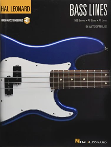 Bass Lines - Hal Leonard Bass Method | 500 Bass Grooves, Riffs, and Fills for All Styles and Levels | Bass Guitar Tablature Songbook with Audio Tracks |Bass Instruction Book for Beginners to Advanced - Image 7