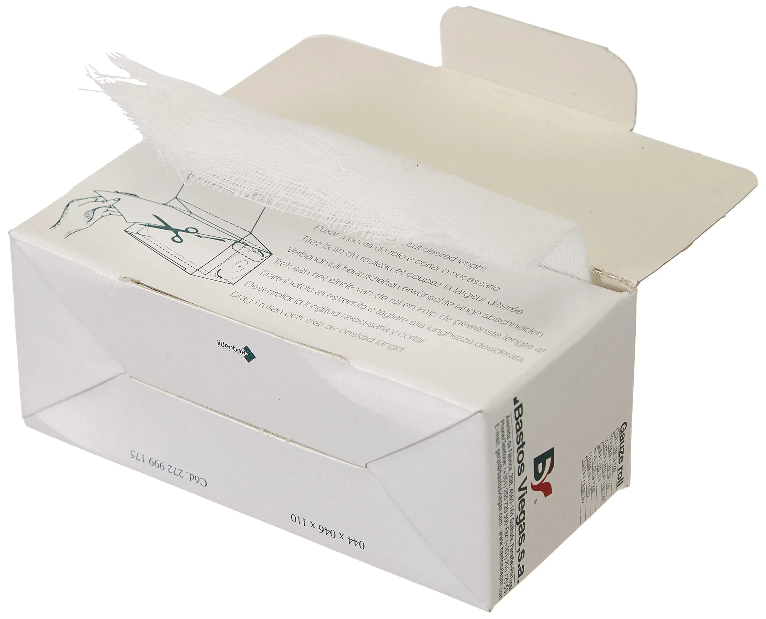 Bastos Viegas 59410 Cotton Gauze Roll 80 cm x 1 m - Image 3