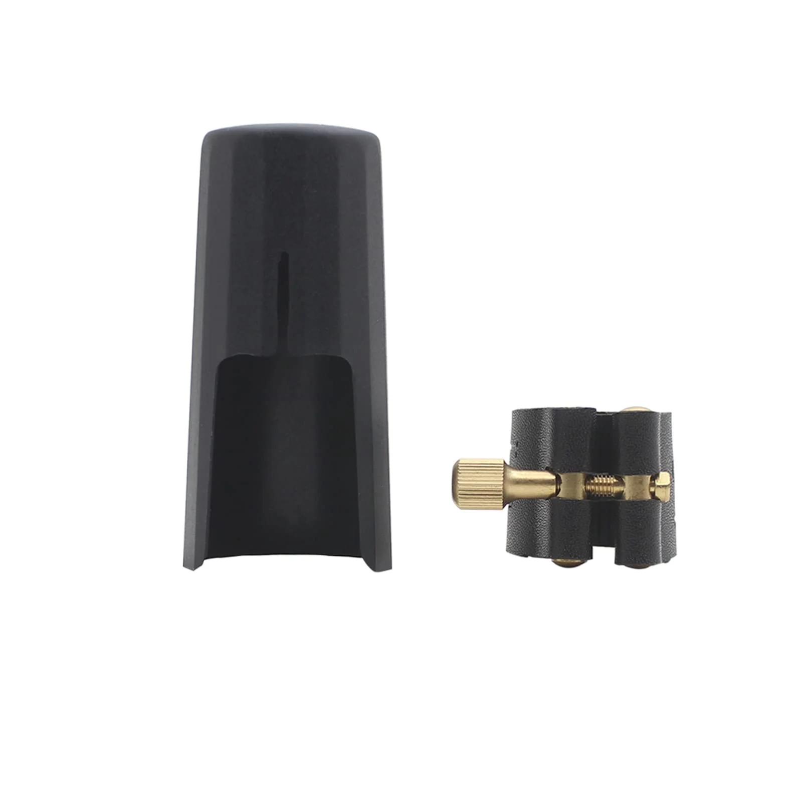 Bb Clarinet Leather Ligature and Plastic Clarinet Mouthpiece Cap Ligature Fastener Mouthpiece Cover for Clarinet - Image 6