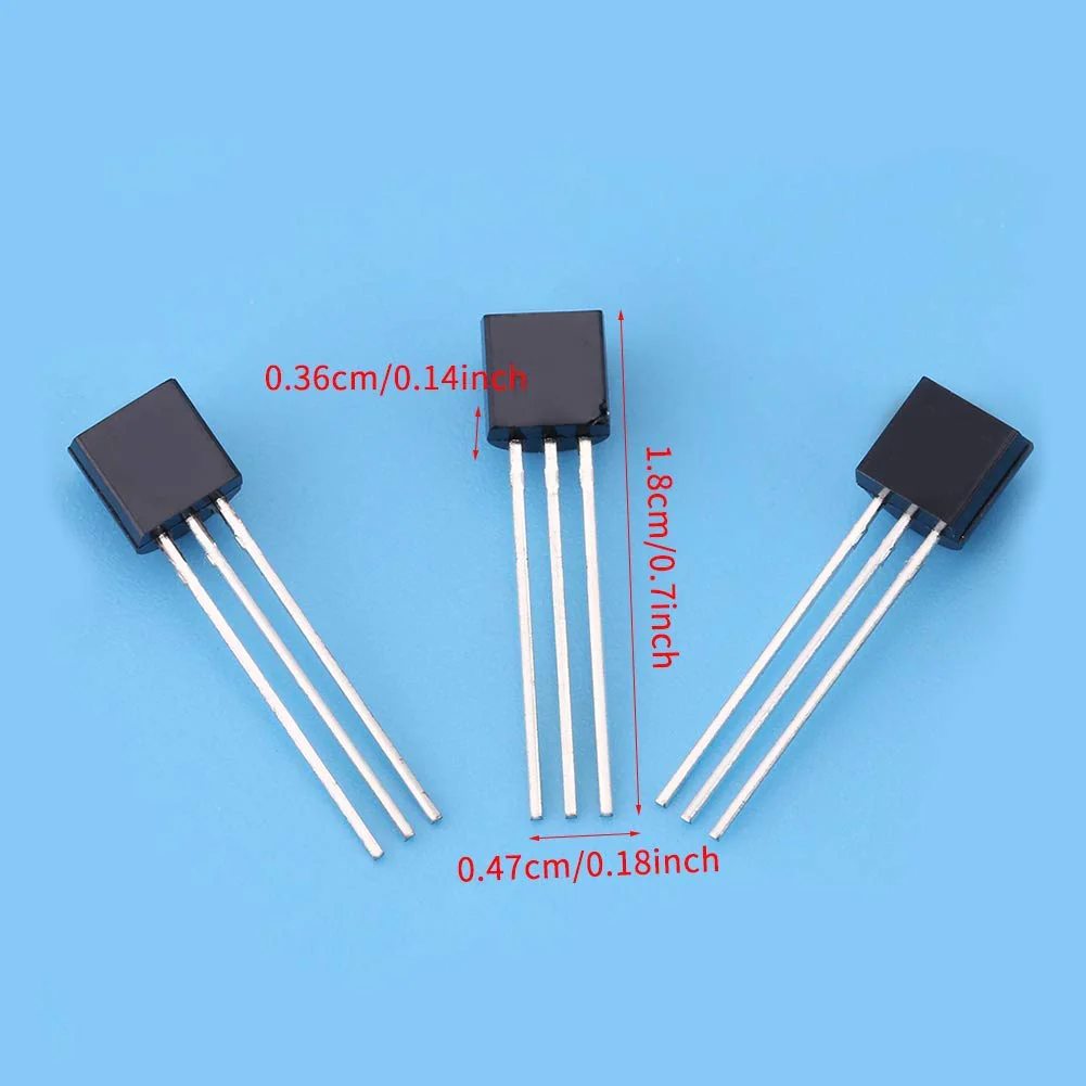 BC Transistors, 200 Pieces TO-92 Silicon NPN PNP Power Transistor Assortment Kit Set (Bc327 Bc337 Bc517 Bc547 Bc548 Bc549 Bc550 Bc556 Bc557 Bc558) with Plastic Storage Box - Image 3