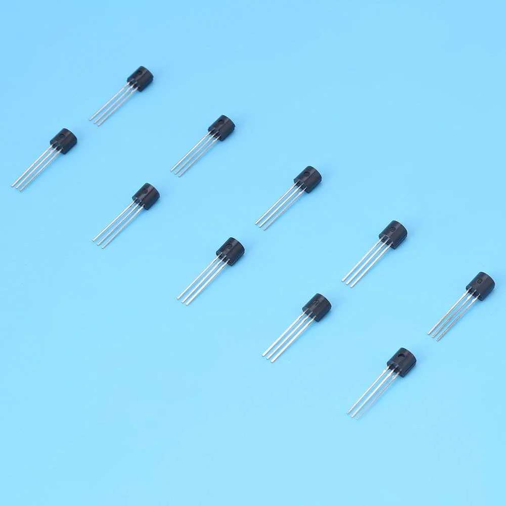 BC Transistors, 200 Pieces TO-92 Silicon NPN PNP Power Transistor Assortment Kit Set (Bc327 Bc337 Bc517 Bc547 Bc548 Bc549 Bc550 Bc556 Bc557 Bc558) with Plastic Storage Box - Image 7