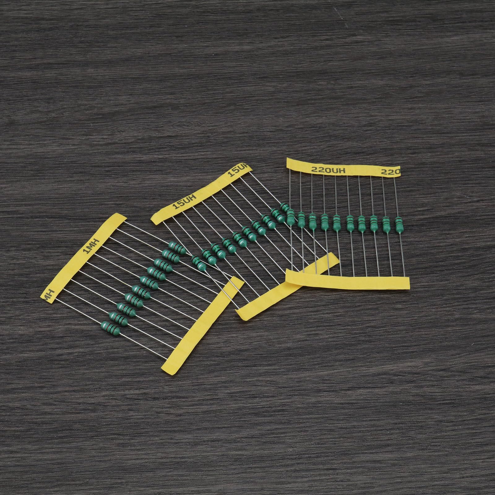 Be In Your Mind 200-Piece Inductor Assortment Set 1 UH - 4.7 MH 1/2 W Inline Inductor Colour Ring Inductance Assortment 10x20 Specifications in Plastic Boxes for Electrical Circuit Devices - Image 7
