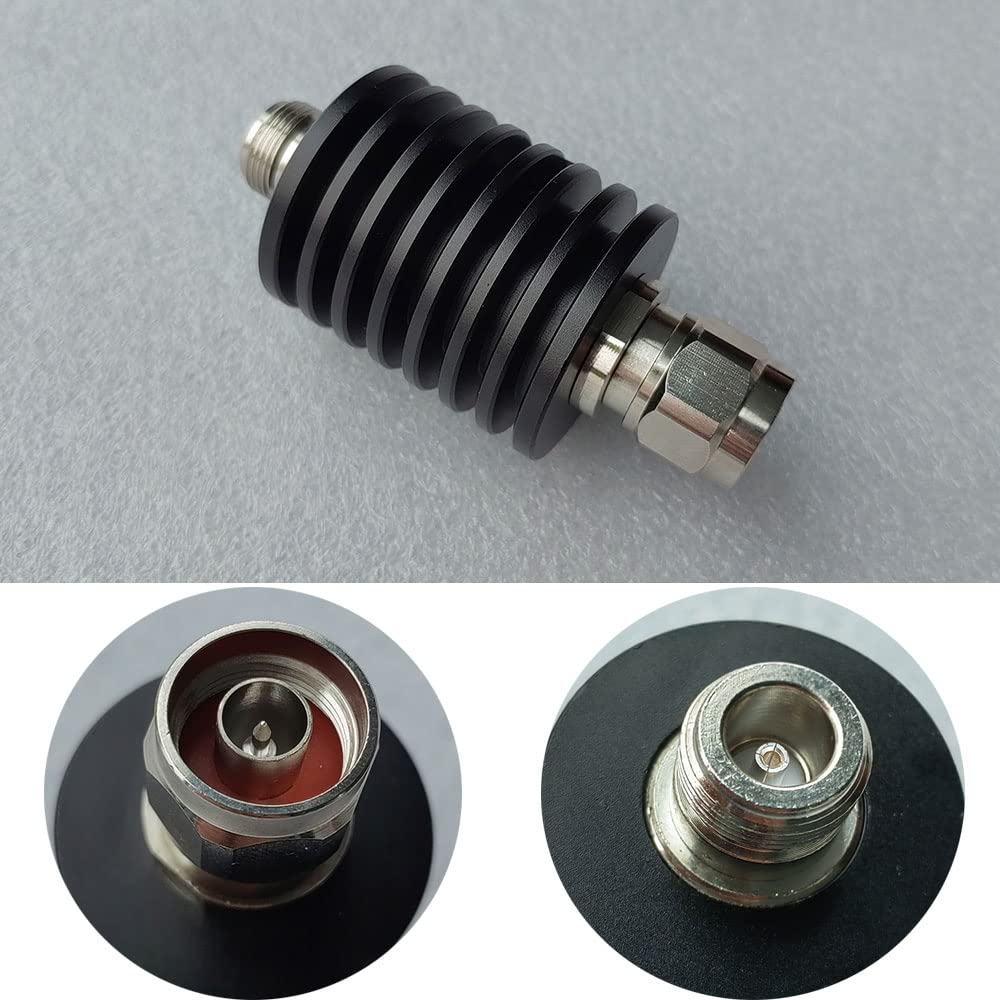 BECEN 25 W N RF attenuator 3 GHz plug 1-40 dB selectable (20 dB) - Image 4