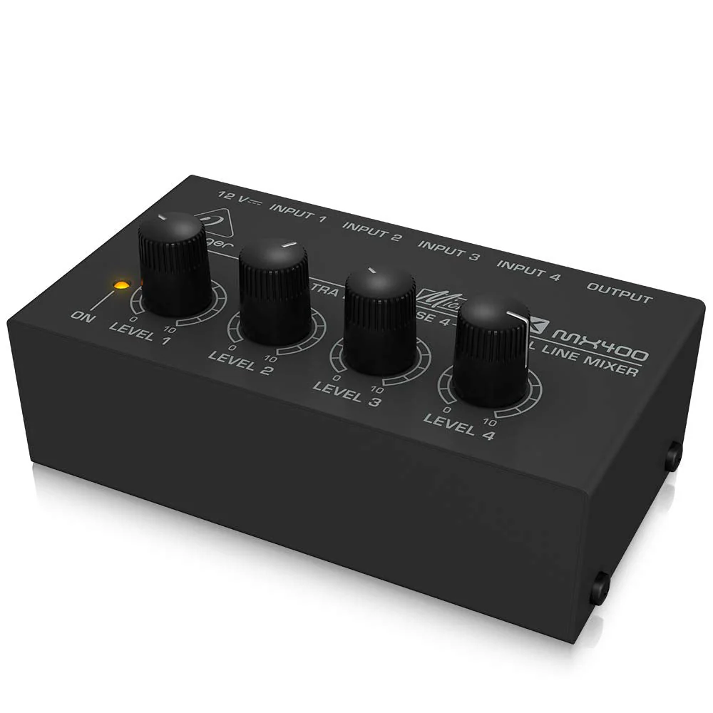 Behringer MICROMIX MX400Ultra Low-Noise 4 Channel Line Mixer - Image 4