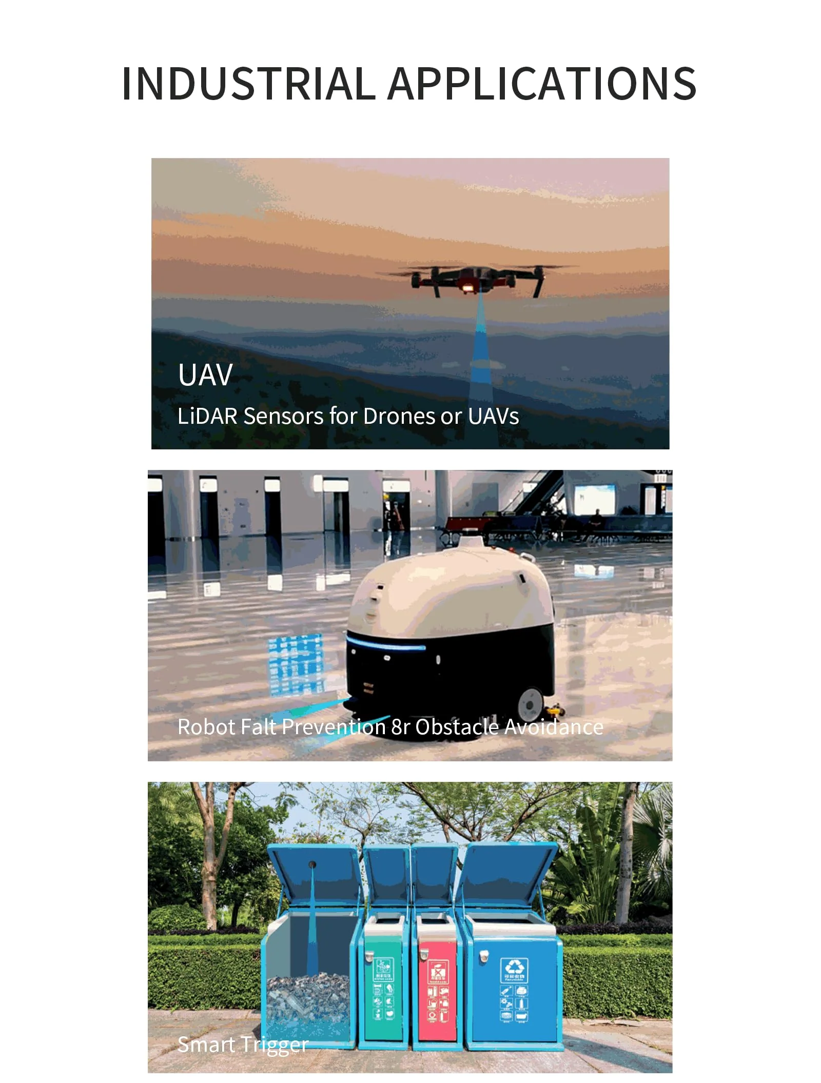 Benewake TFS20-L UART & IIC Miniaturised Single-Point LiDAR Module, 20 m Range Sensors, for Drones or UAVs Robots Fall Protection - Image 4