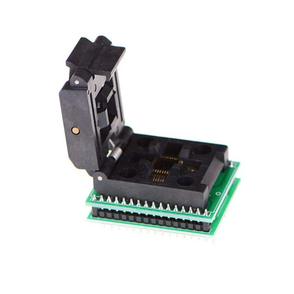 berjalan TQFP32 QFP32 to DIP32 IC Programmer Adapter Chip Test Socket Burning Socket Integrated Circuits - Image 4