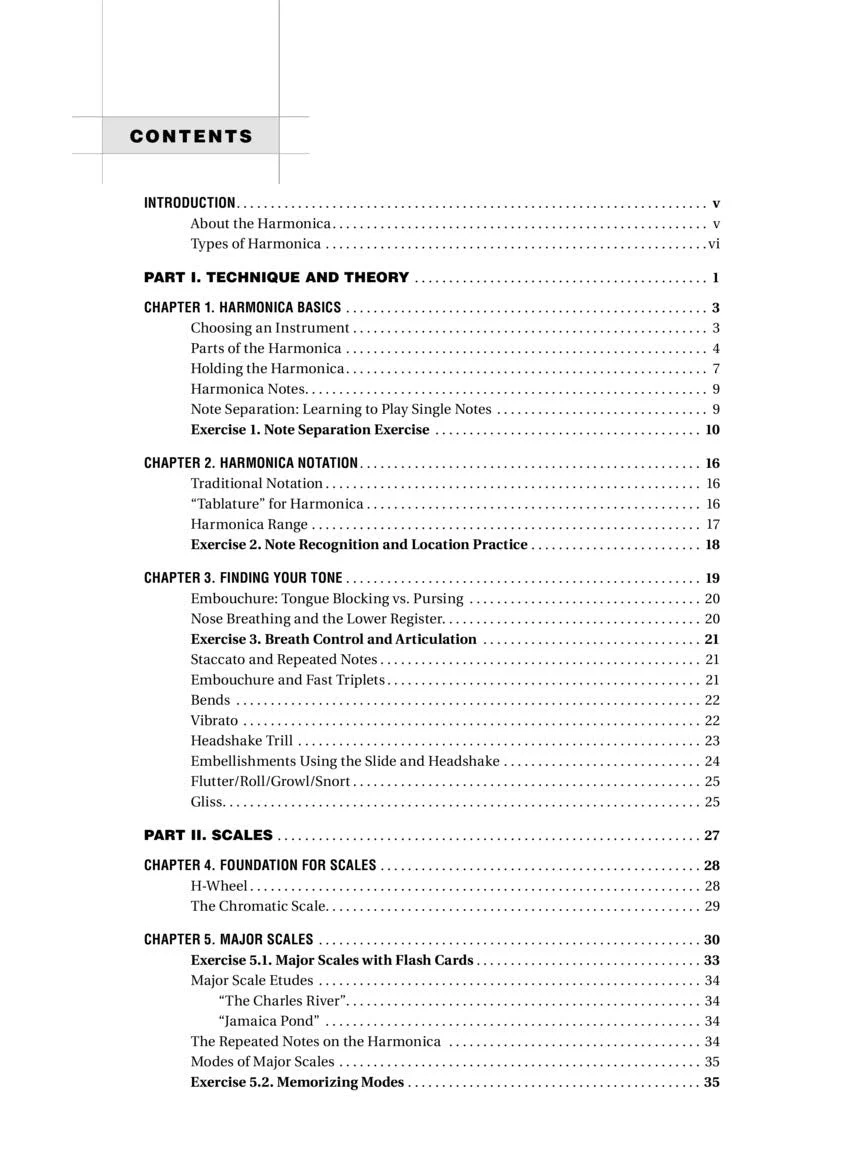 Berklee Chromatic Harmonica Method Foundations for Jazz Songbook with Online Audio | Thaddeus Hogarth | Chromatic Harmonica Instruction for Beginning Players | Notation and Harmonica Tablature - Image 3