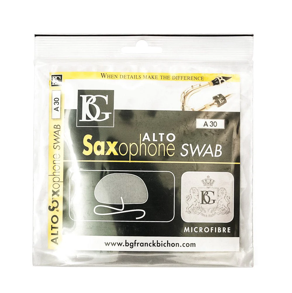 BG A30 Microfiber Cleaning Swab for Alto Saxophone BG-A30 - Image 3