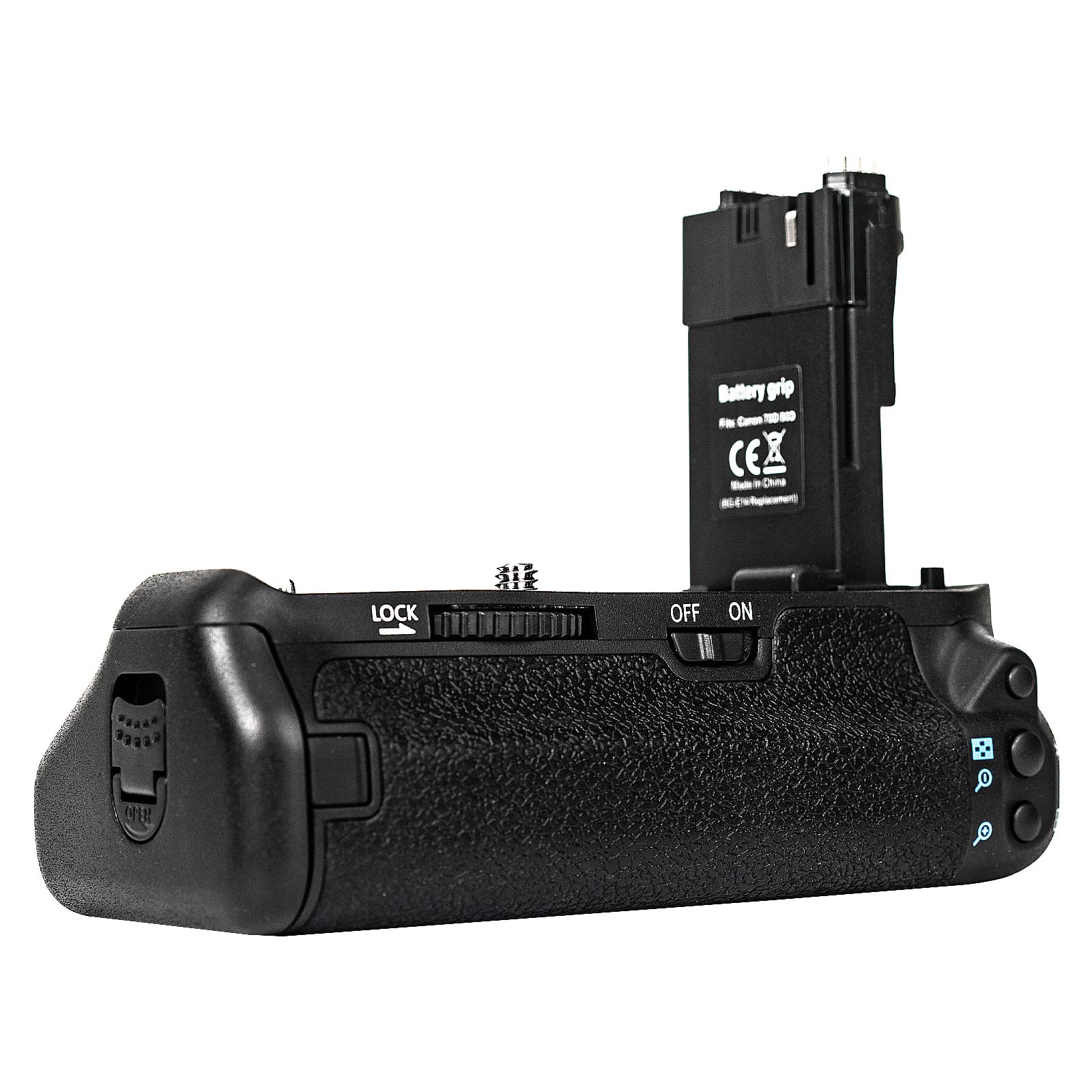 BG-E14 Battery Grip for Canon EOS 70D/80D/90D DSLR Camera,Which Can Be Bsed with Replace 2 Canon E6 or 6 AA Rechargeable Lithium-ion Batteries. - Image 7