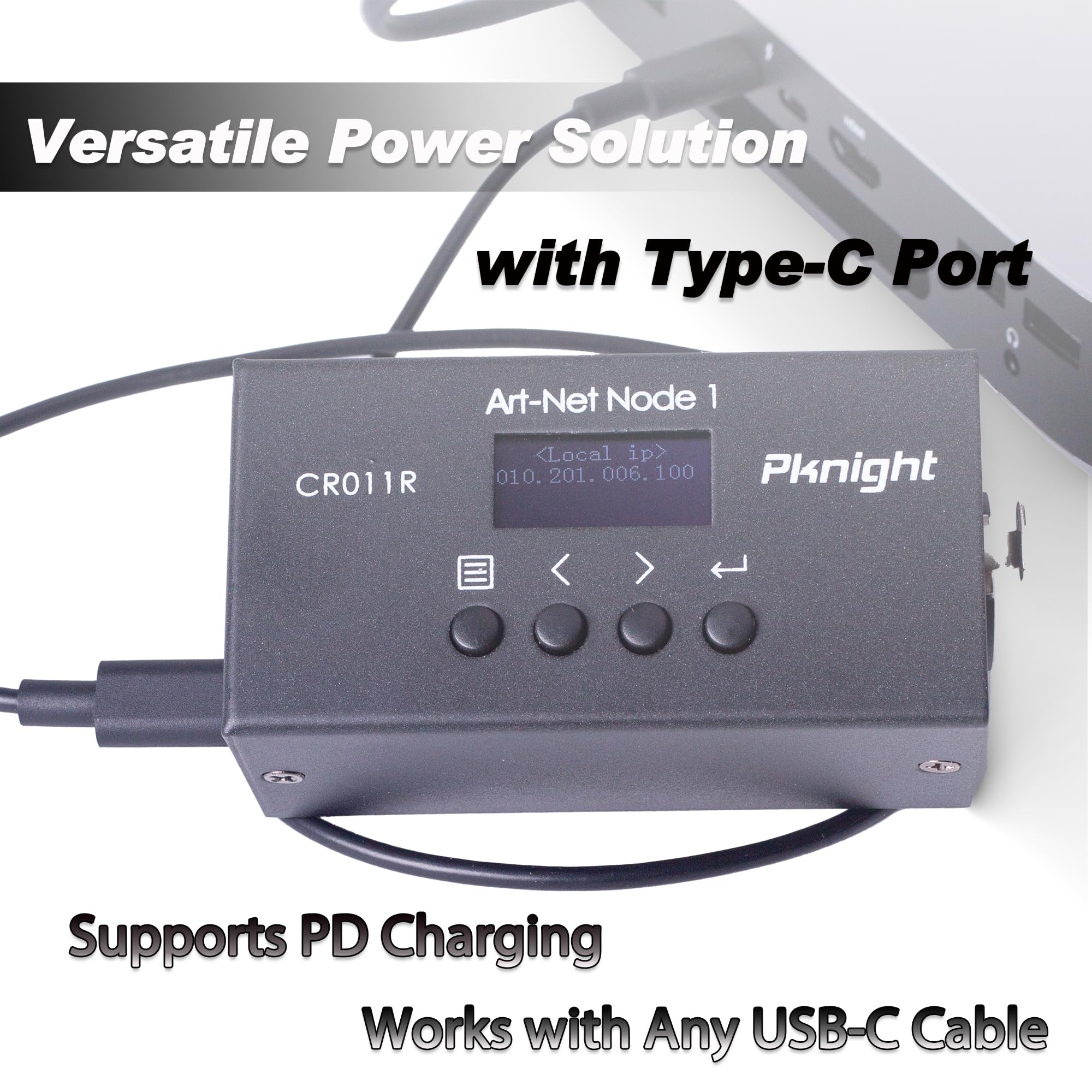 Bi-directional ArtNet DMX Ethernet Lighting Controller Interface | one universe (RDM not Supported) - Image 2