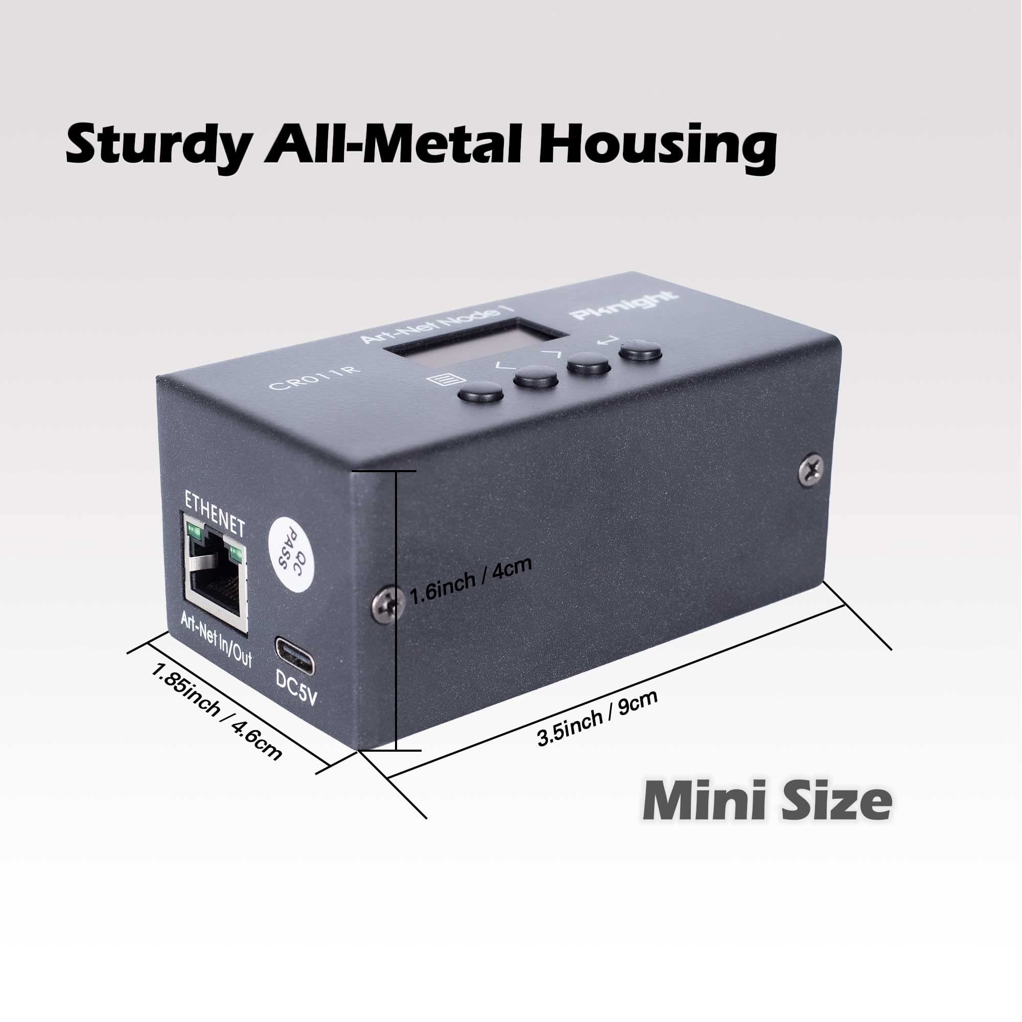 Bi-directional ArtNet DMX Ethernet Lighting Controller Interface | one universe (RDM not Supported) - Image 5
