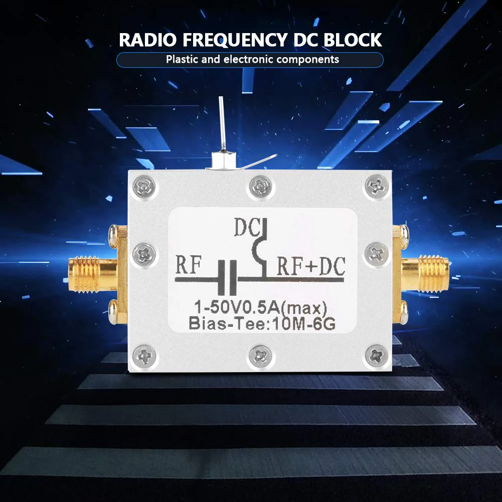 Bias Tee 1 Piece 10MHz 6GHz Broadband O-Frequency Wave Coaxial Polarisation - Image 2