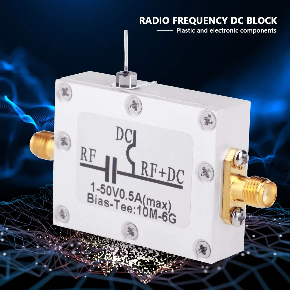 Bias Tee 1 Piece 10MHz 6GHz Broadband O-Frequency Wave Coaxial Polarisation - Image 3