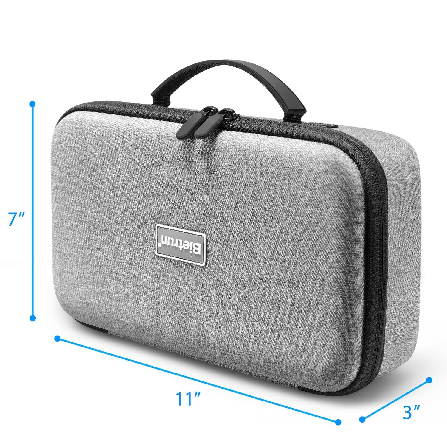 Bietrun Portable Microphone Storage Case Wireless Mics WXM 02/WXM 04/WXM 19/WXM19A/WXM 21, EVA Hard Shell Exterior Case, Case Only - Image 6