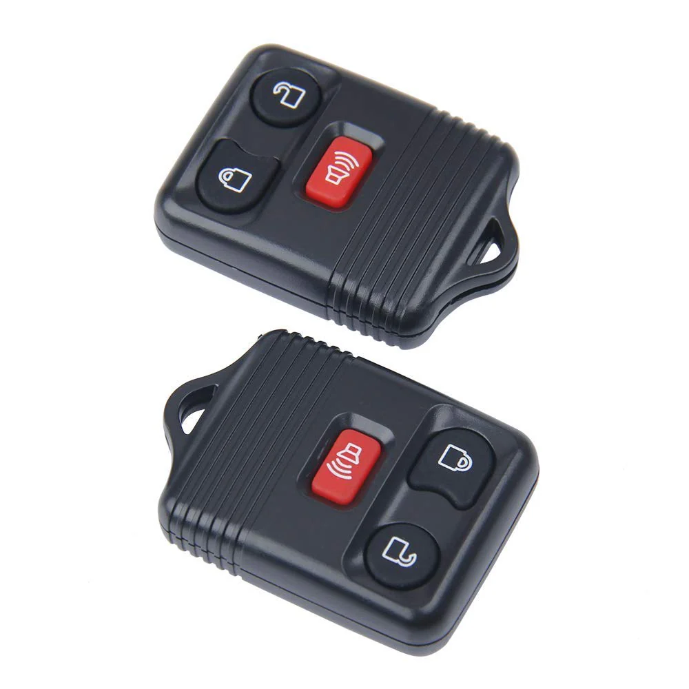 Big-Autoparts 2 Replacement Keyless Entry Remote Key Fob Clicker Transmitter for Ford 1998-2016 F-150 F-250 F-350, Mazda, Mercury, Lincoln - 3 Button 2 Pack 3 Button - Image 4