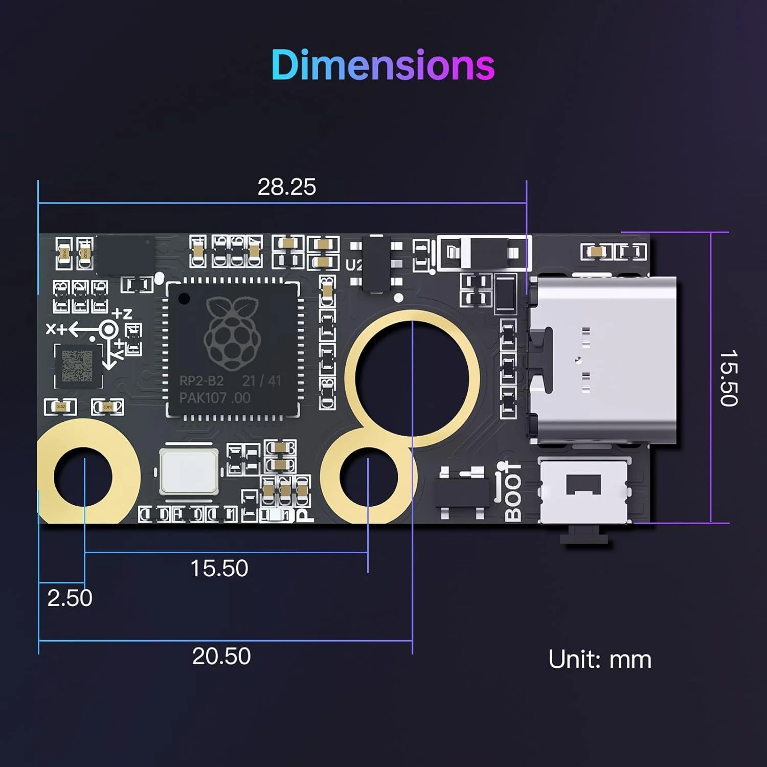 BIGTREETECH S2DW V1.0 Acceleration Sensor Module Compatible Clipper/BIGTREETECH Pi/Raspberry-Pi, High Resolution Tilt-Sensing Accelerometer - Image 8