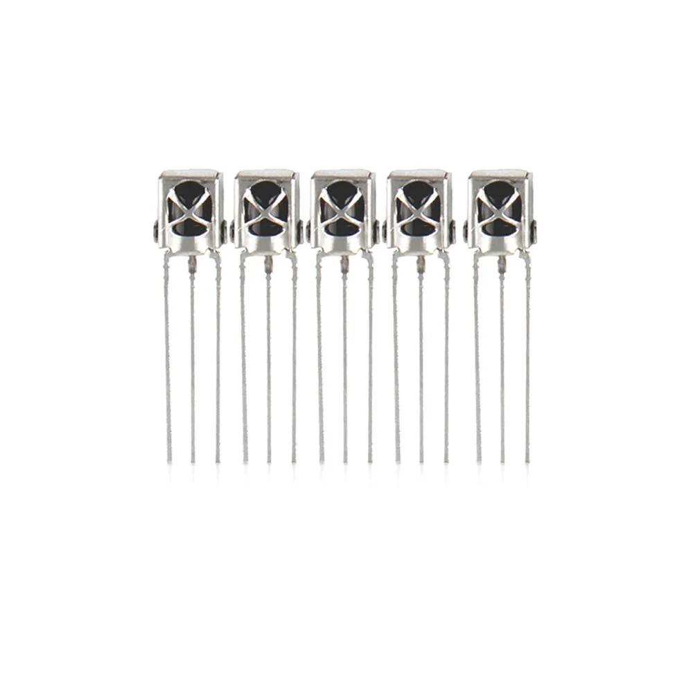BIlinli TL1838 VS1838B 1838 38 Khz IR Infrared Receiver with Metal Housing Universal Receiver Pack of 10 - Image 3