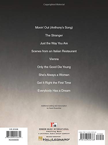 Billy Joel - The Stranger (Piano/Vocal/guitar) - Image 2
