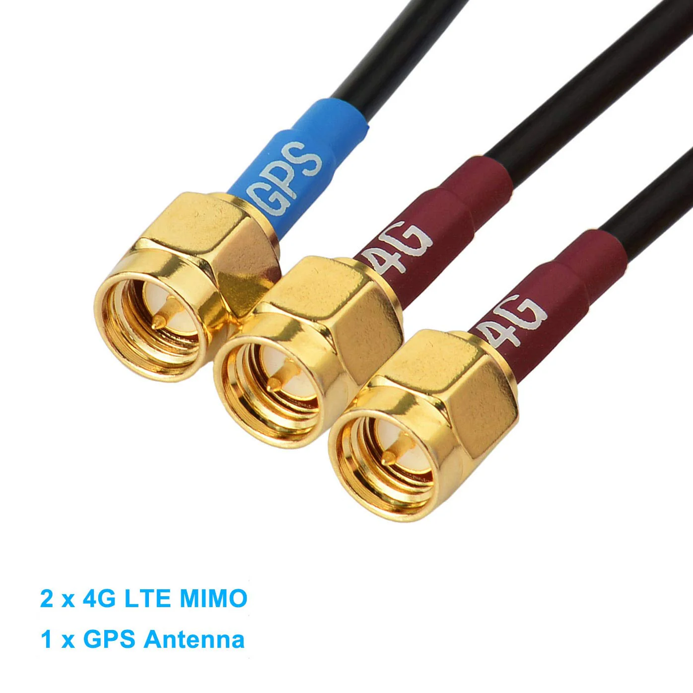 Bingfu 4G LTE MIMO Cellular GPS Fixed Bracket Wall Mount Antenna for 4G LTE GPS Cradlepoint IBR900 IBR1700 Sierra Wireless Airlink MG90 MP70 GX450 RV50 RV50X Industrial Gateway Modem Mobile Router - Image 6