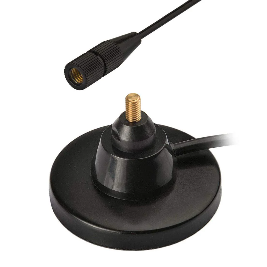 Bingfu HF VHF UHF Ham Amateur Mobile Radio Police Scanner Antenna Magnetic Base BNC Male Compatible with Uniden Bearcat Whistler Radio Shack Police Scanner BNC Male Antenna I - Image 7
