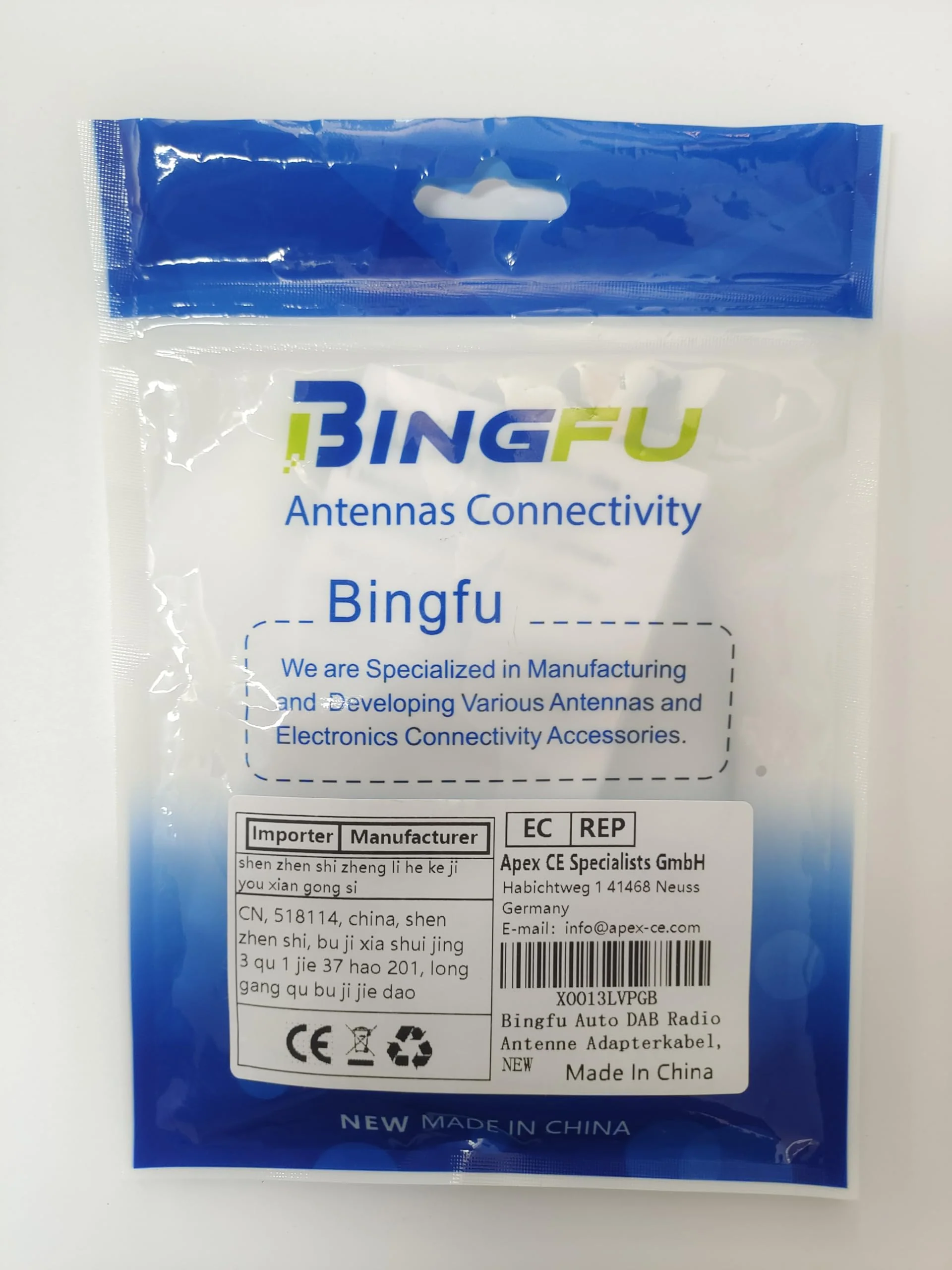 Bingfu Vehicle Car Satellite Radio Antenna Adapter Cable,15cm 6 inch Fakra Z Female to SMB Jack Coaxial Pigtail Cable for Car Truck SUV Sirius XM Satellite Radio Stereo Receiver Tuner SMB Jack to Fakra Z Female - Image 9