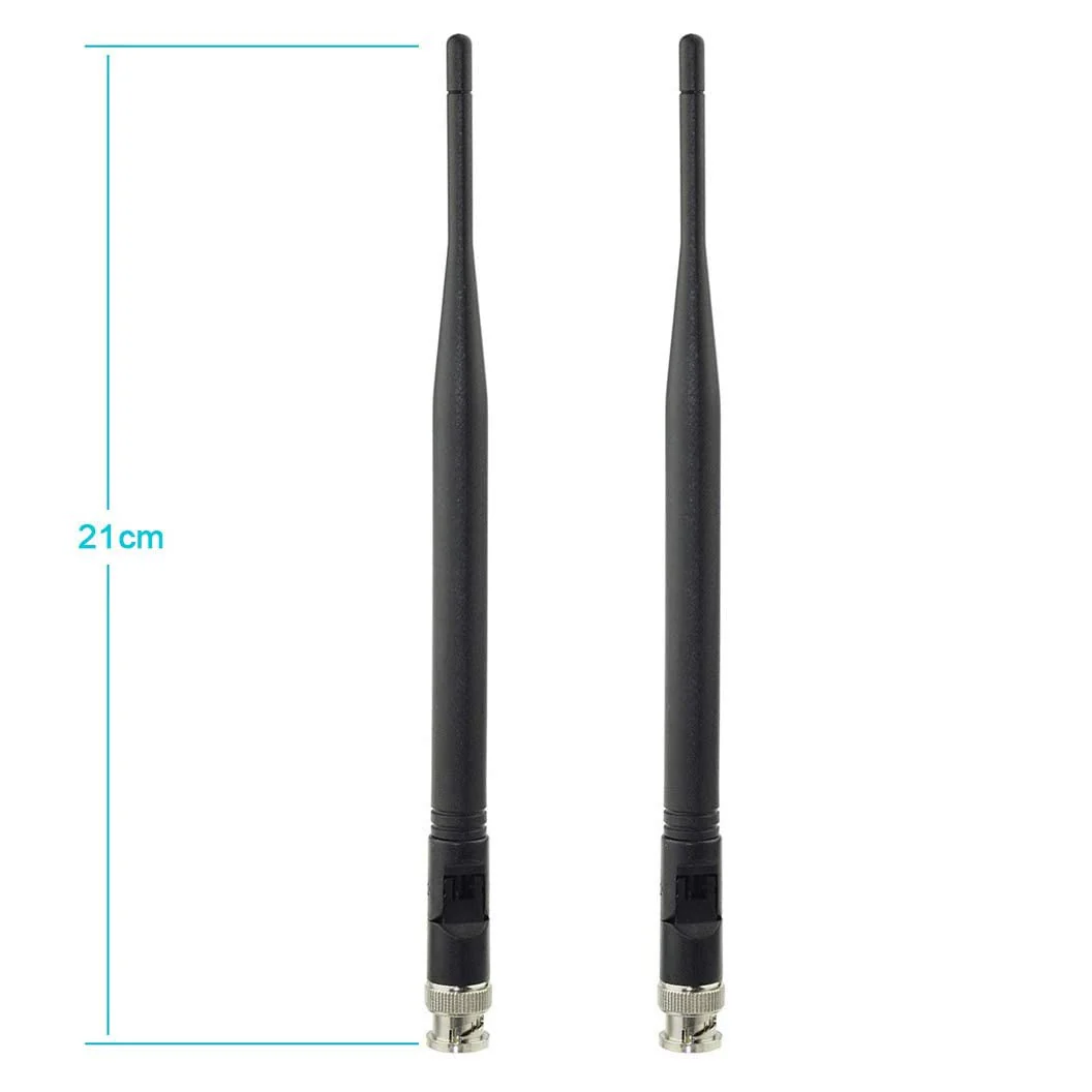 Bingfu Wireless Microphone Receiver Antennas BNC Male Antenna UHF 400MHz-960MHz (4-Pack) for Wireless Microphone System Receiver Remote Digital Audio Mic Receiver Tuner UHF Ham Radio BNC Antenna 4-pack - Image 4