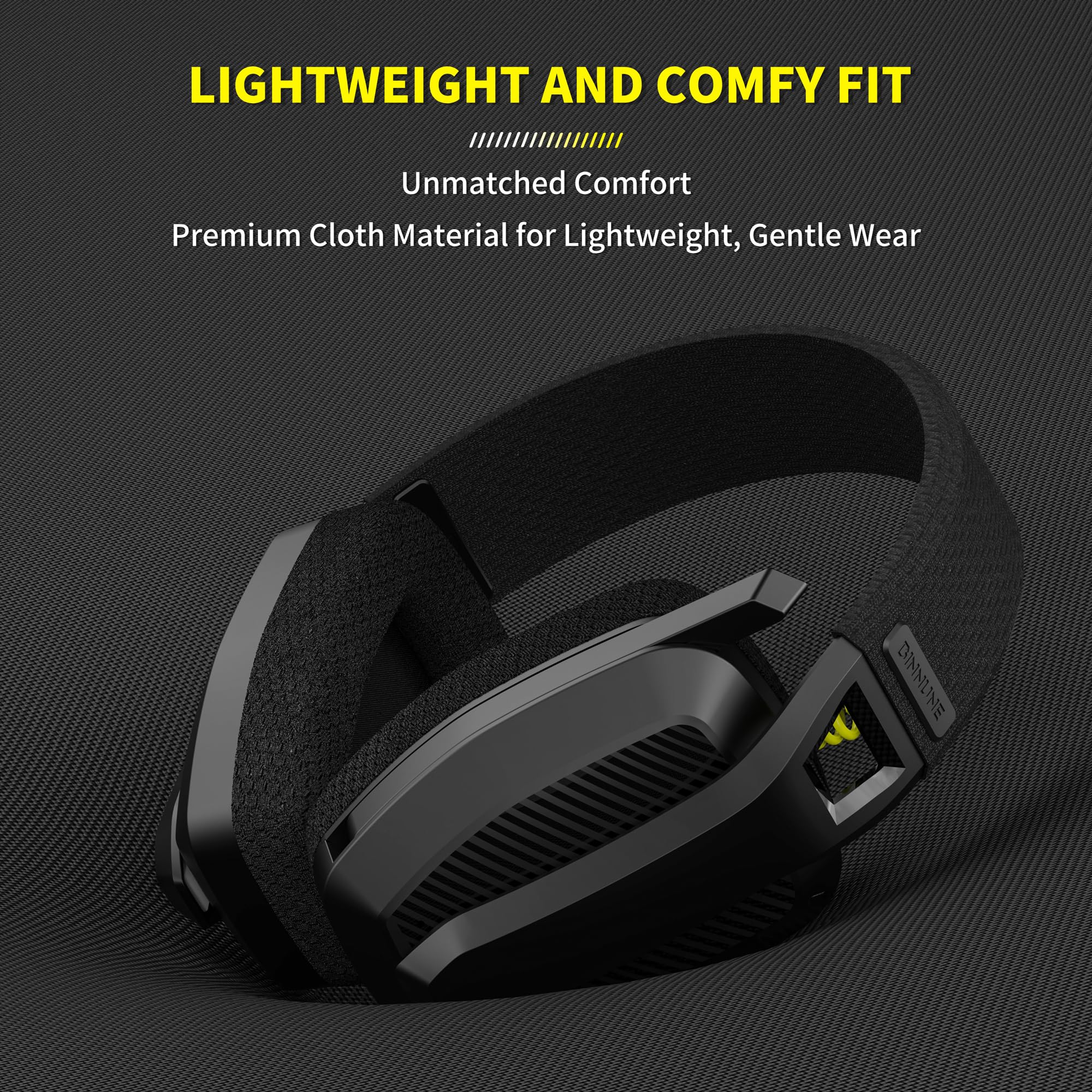 BINNUNE 2.4GHz Wireless Gaming Headset with Mic for PS5, PS4, PC, Mac, Playstation 4 5, Bluetooth Gaming Headset with Flip Microphone, Gaming Headphones for Laptop Computer, Black - Image 5