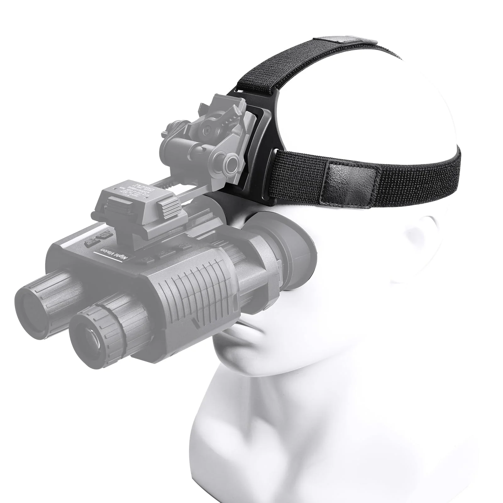 BINOCK Outdoor Hunter Helmet Night Vision Accessories, Head Strap Mount Bracket, Helmet Load-Bear Bag Use for NVG10/30/PVS14 Wilcox Mount