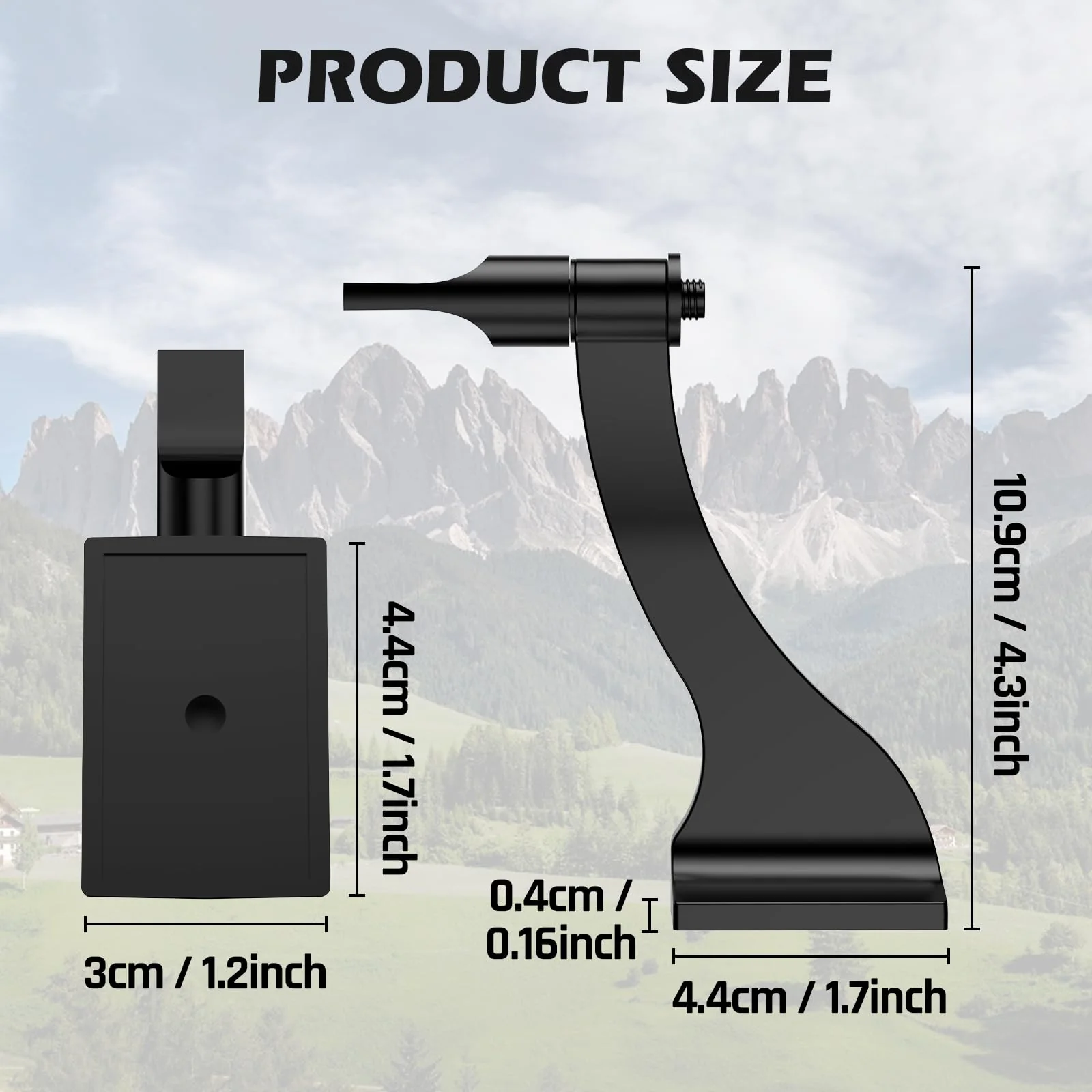 Binocular Tripod Adapter-Binocular Mount 1/4 Inch Aluminium Threading Mount,Tripod Mount Adapter for Bird Watching and Outdoors - Image 2