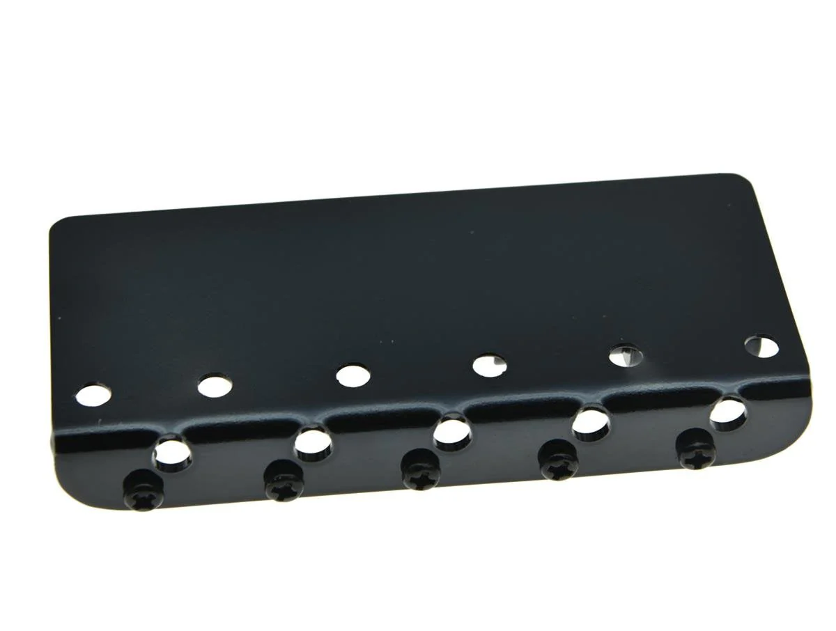 Black 5 String Electric Bass Guitar Bridge fits for Jazz J Bass or Precision P Bass Black - Image 3