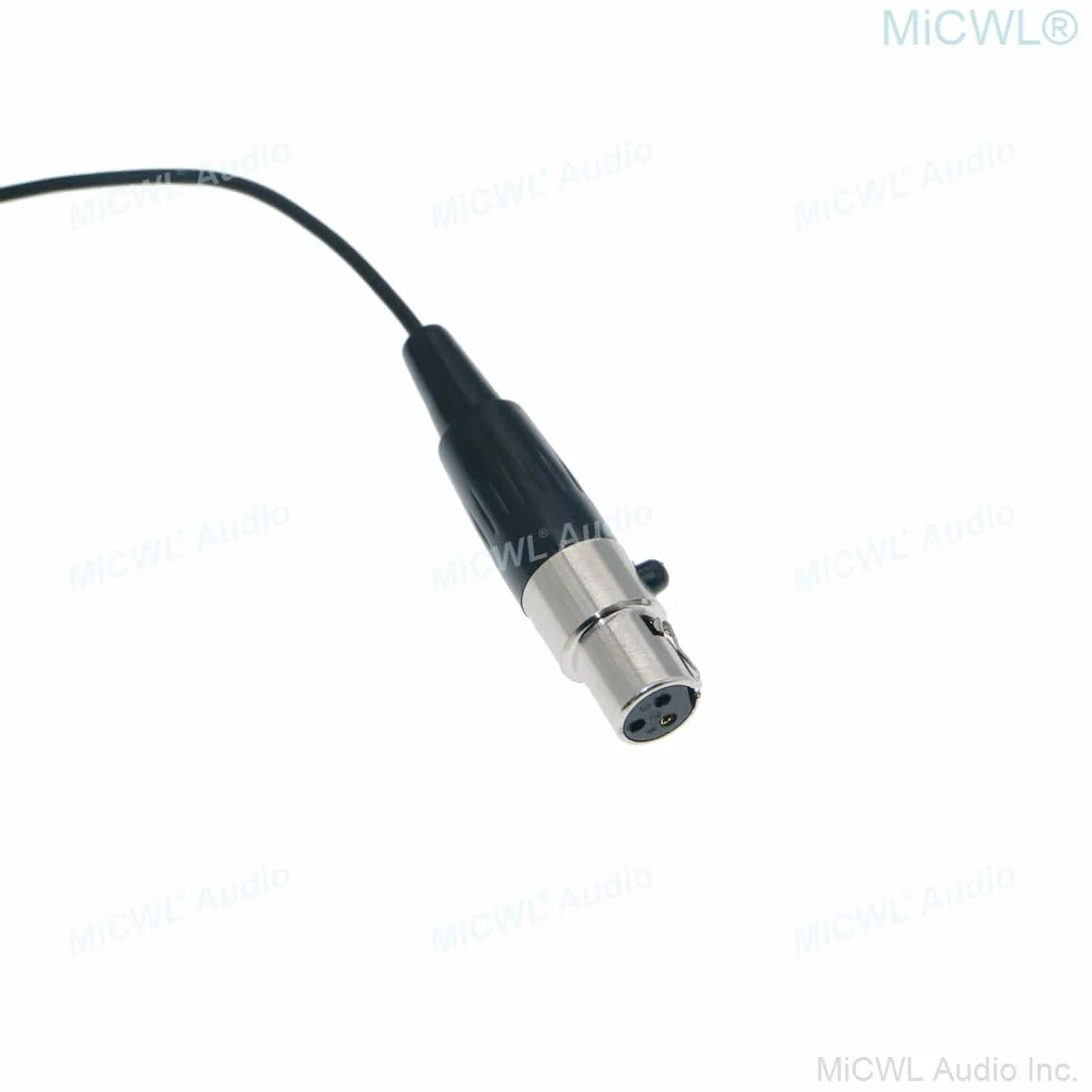 Black One Ear Fack Head Wear Headset Microphone for AKG Wireless Mini TA3F 3Pin Omnidirectional Core - Image 5