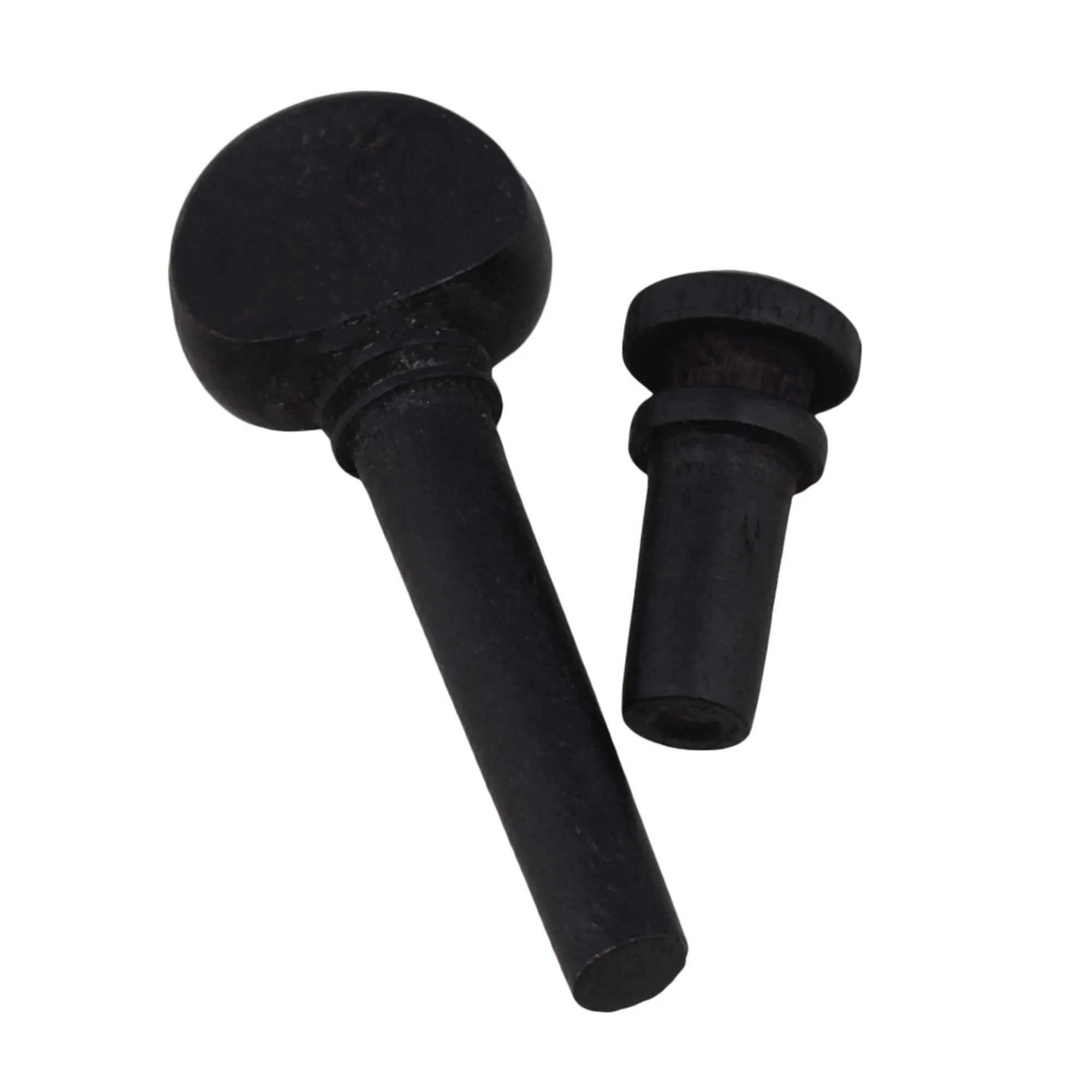 Black Wooden Tuning Pegs,Tuning Pegs with Endpin Replacement Parts for Violin String - Image 3