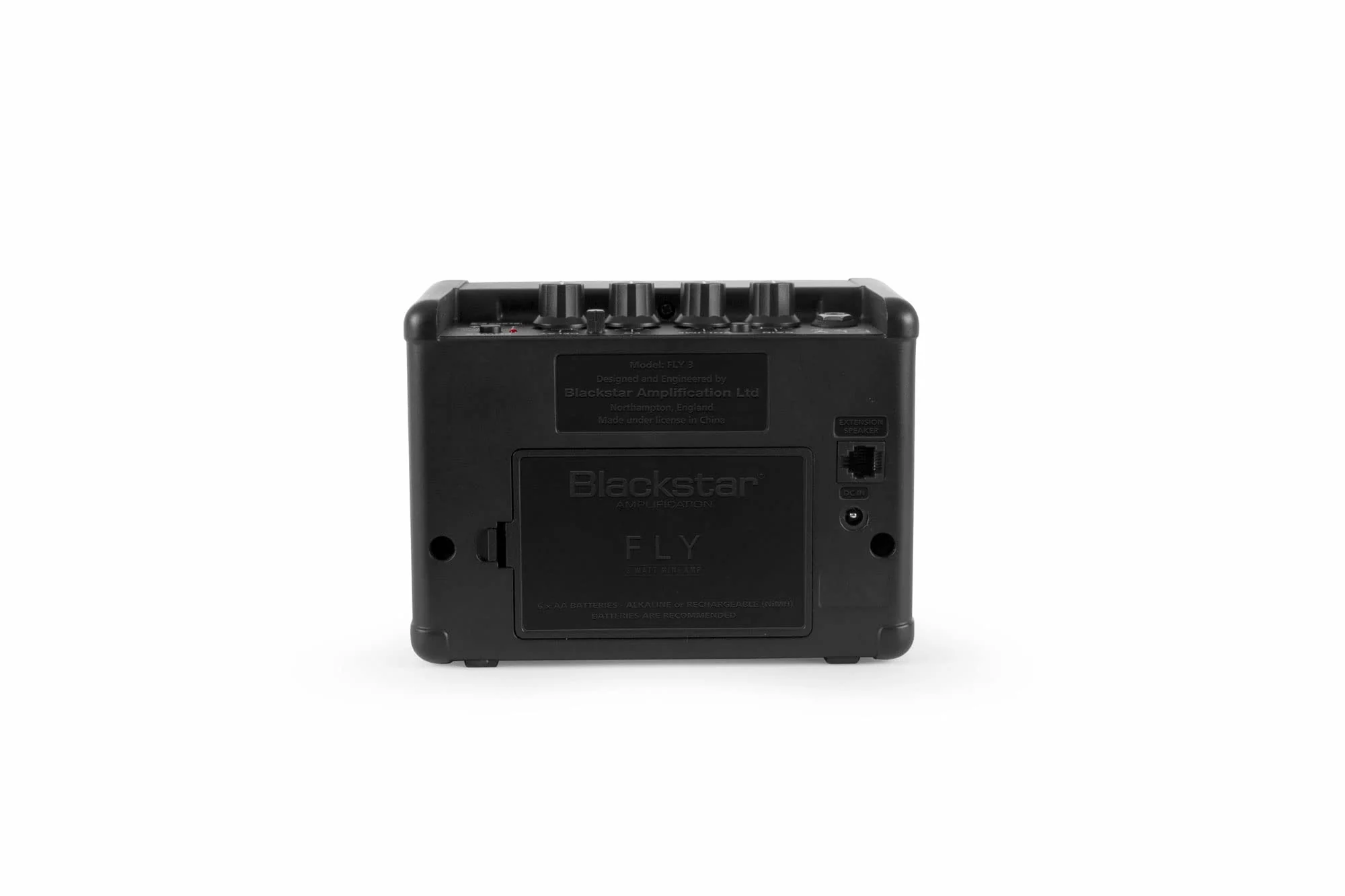 Blackstar Fly 3-3-watt 1x3 inch Compact Mini Guitar Amplifier w/ 2 Channels and Patented ISF - Black FLY3 - Image 4