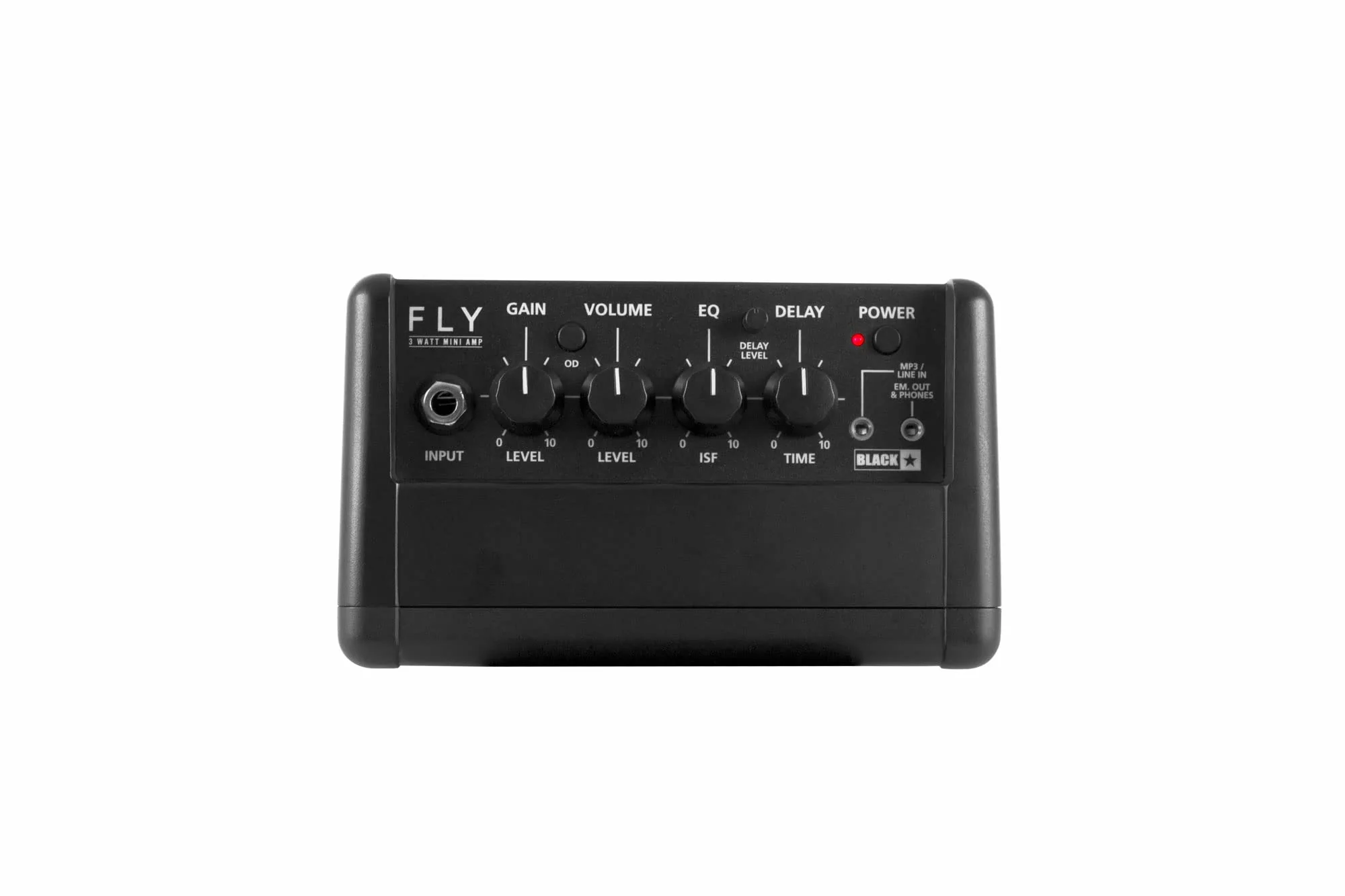 Blackstar Fly 3-3-watt 1x3 inch Compact Mini Guitar Amplifier w/ 2 Channels and Patented ISF - Black FLY3 - Image 5