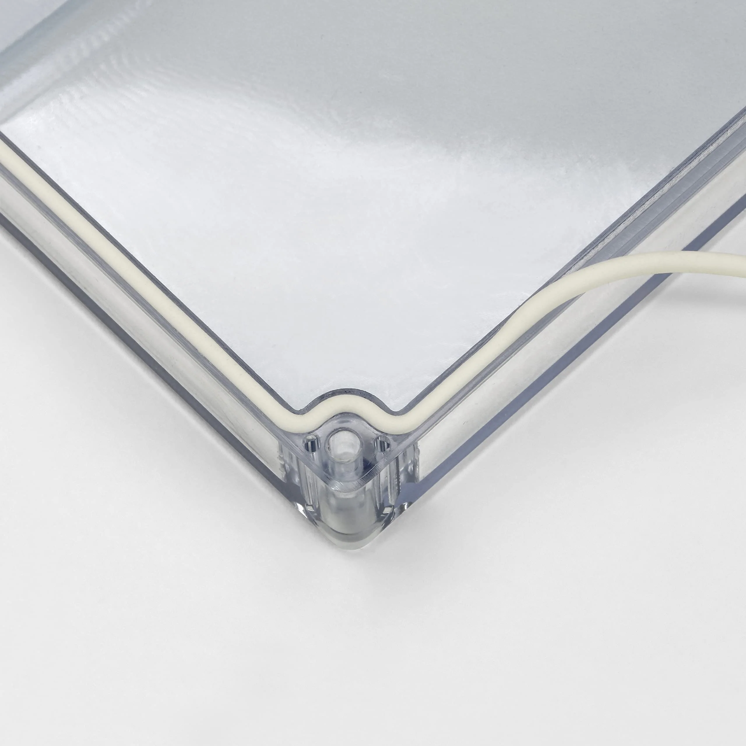 Blanko Module Enclosure, Universal Housing Made of ABS Plastic with Transparent Lid, Multi-Purpose Housing with Mounting Points for Circuit Boards, IP 65 Protection Class, L x W x H 64 x 58 x 35 mm, 64*58*35 mm - Image 3