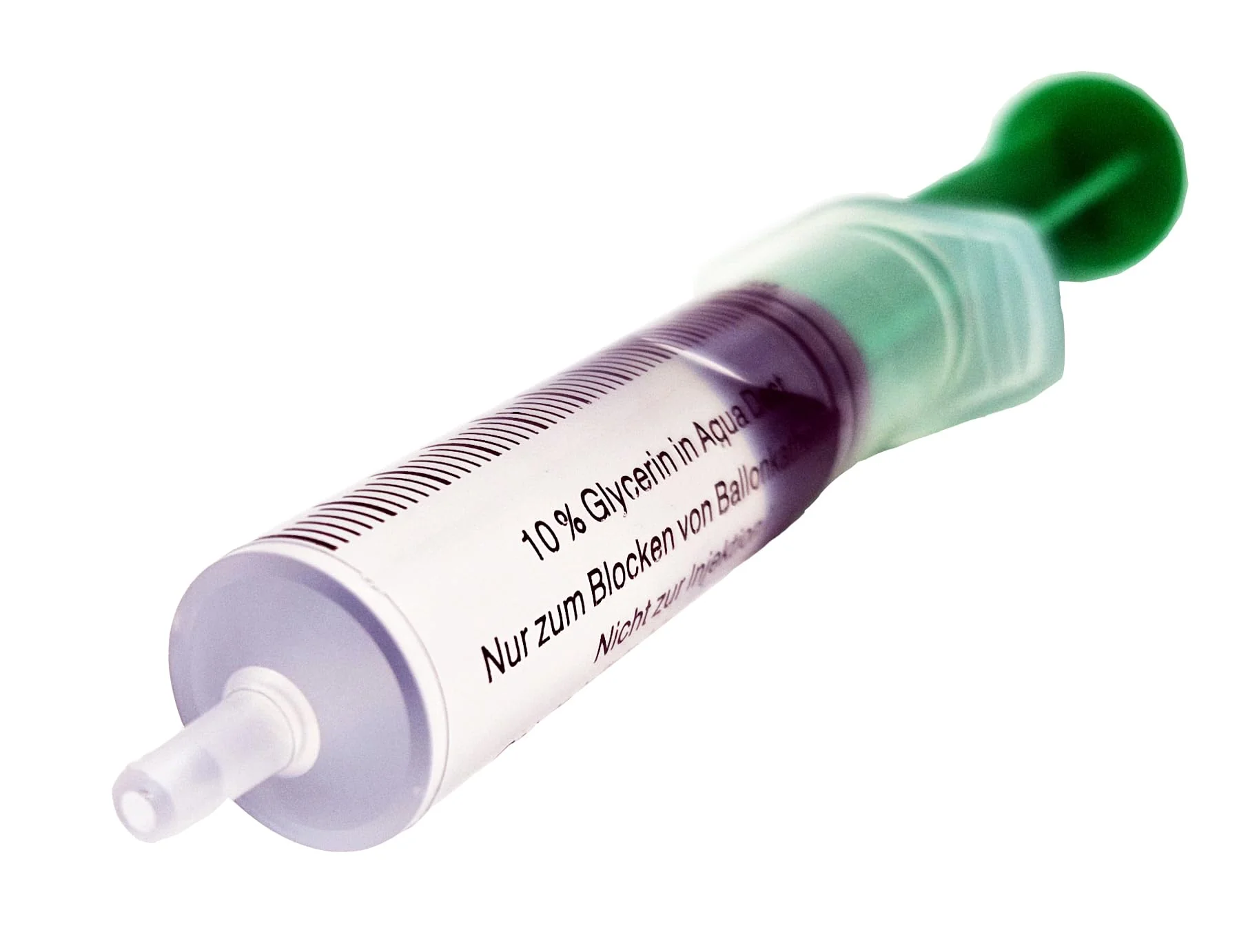 Blocker Syringe Pack of 5 | 10 ml Water/Glycerine Mix | for Balloon Catheter, Catheter, Urinary Bladder Catheter | Syringe Syringes | Individually Sterile Packed - Image 2