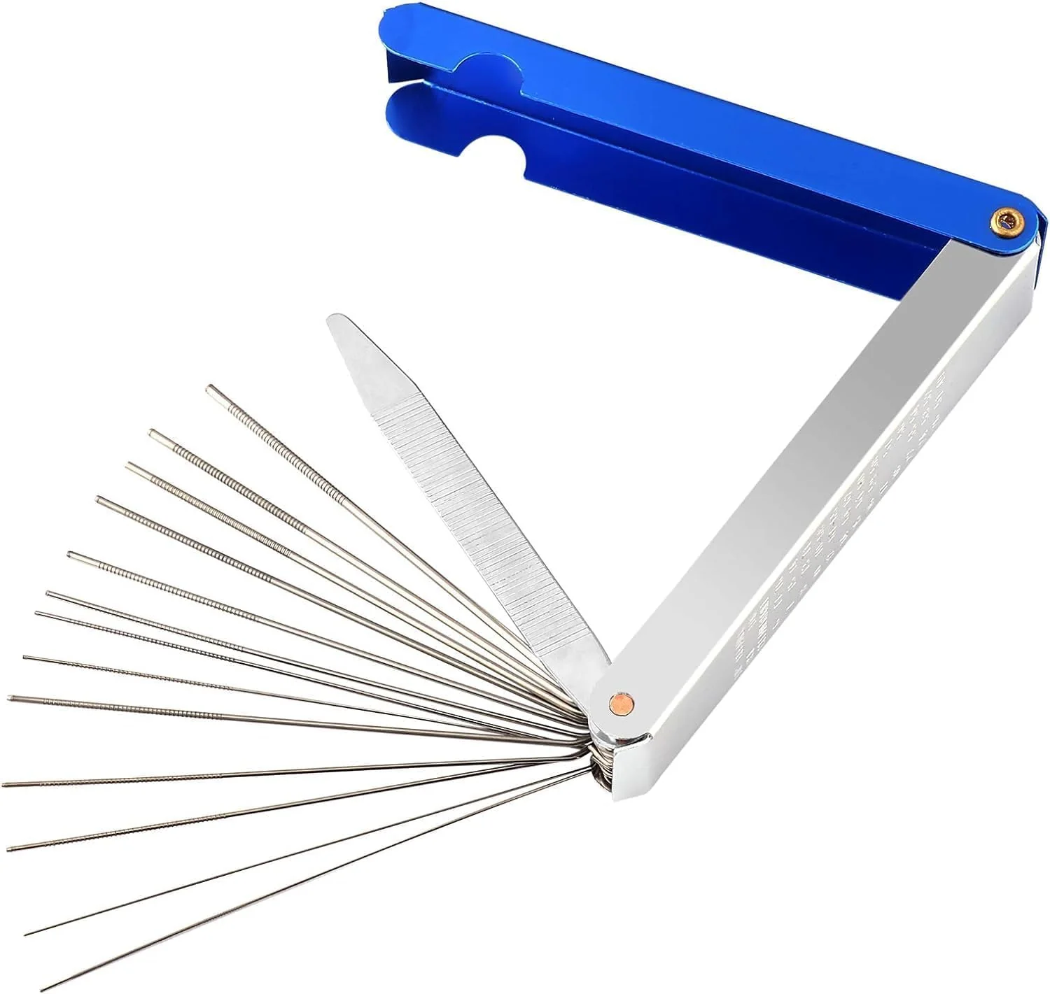 Blue Needle File Set -Guitar Nut Slotting File Saw Rods Slot Filing Set -Needle File Set Replacement Tools -Luthier Replacement Tools Tip Cleaner Files, Guitar and Bass Accessories - Image 2