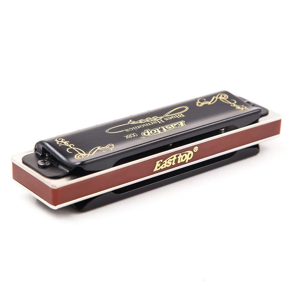 Blues Harmonica E Key, Diatonic 10 Hole 20 Tone 008k Black Harmonica, Standard for Professionals, Adults & Beginners - Image 5