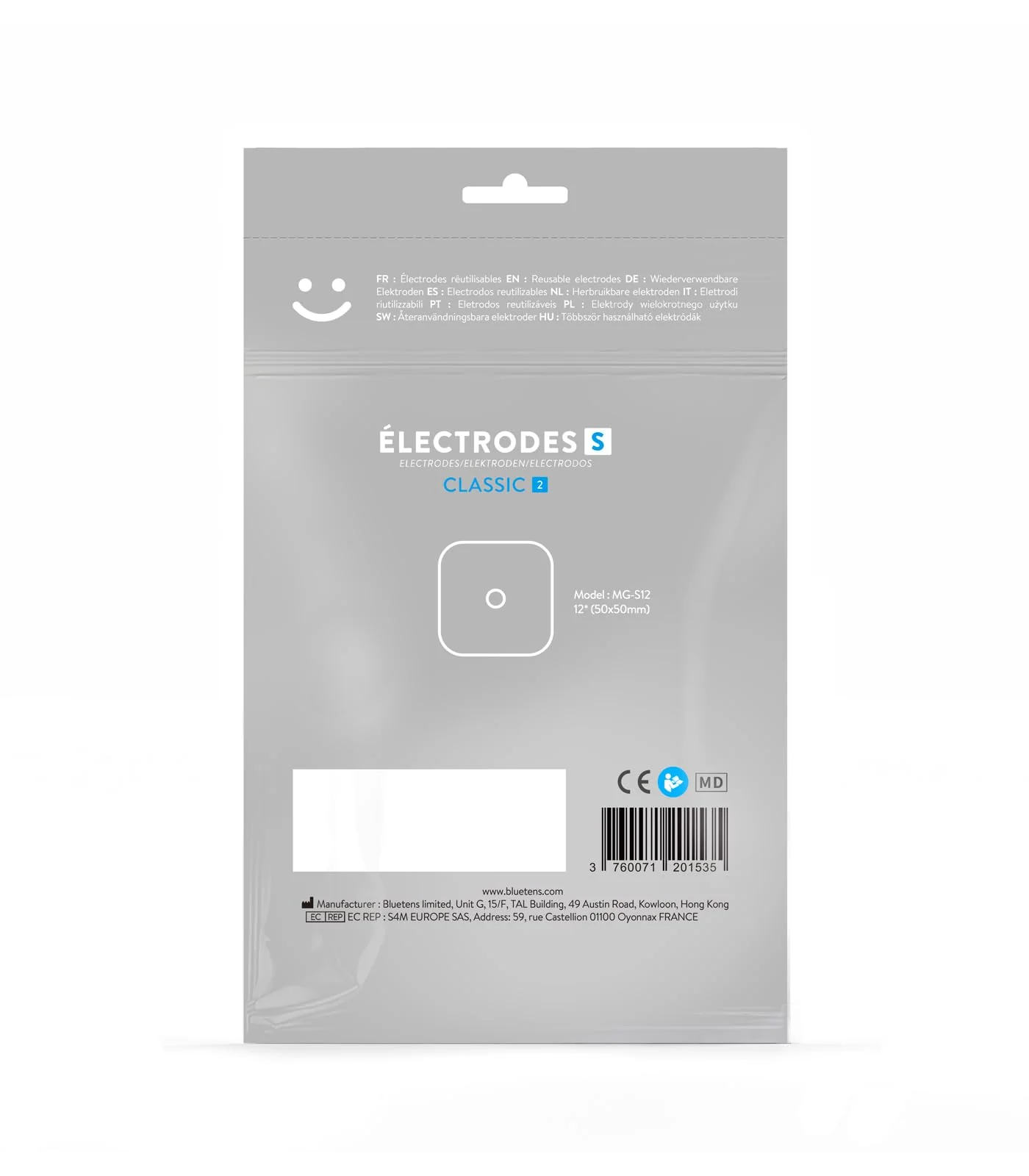Bluetens Classic 2 S12 - Pack of 12 Electrodes S - Image 2