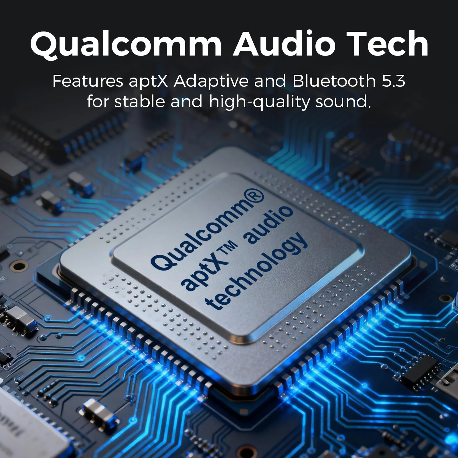 Bluetooth 5.3 Audio Transmitter with Qualcomm aptX Adaptive, Dual Device Support, 35Hr Battery Life, 3.5mm AUX for Travel, Flight, Gym - Image 4