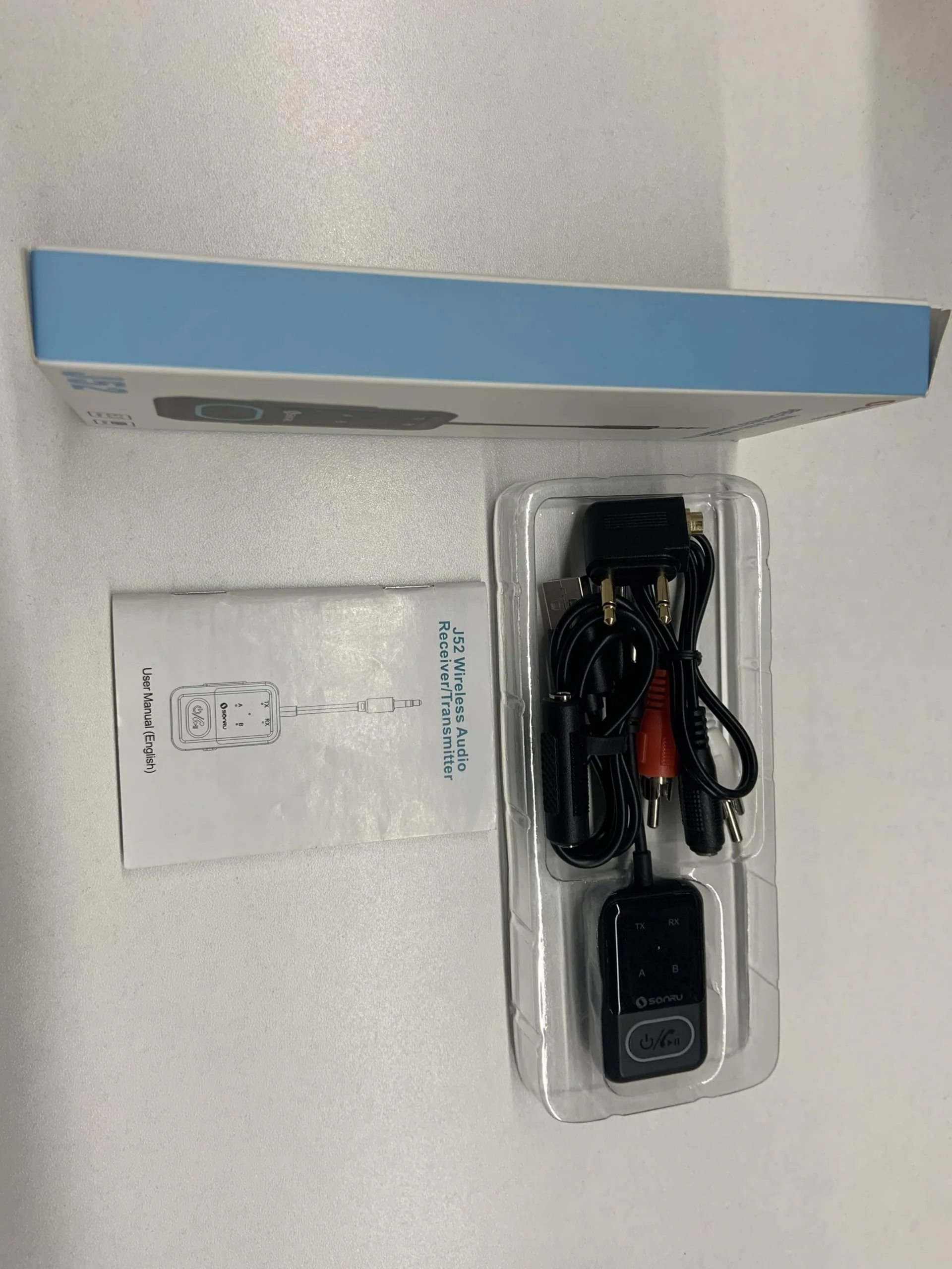 Bluetooth 5.3 Transmitter Adapter for Airplane 2-in-1 Wireless Bluetooth Audio Transmitter Receiver for 3.5mm Aux Jacks on Flight/TV/Gym Equipment, for up to 2 Wireless Headphones, Cell Phones Black1 - Image 12