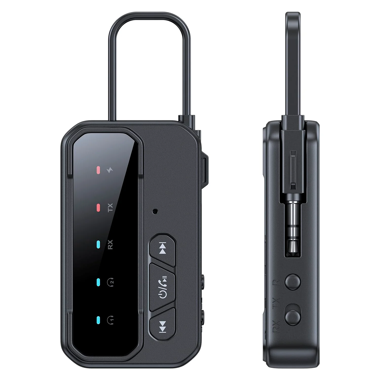 Bluetooth 5.4 Transceiver Pro - Dual Audio Streaming for Airplane, Car & Home, Wireless Adapter for TV/Stereo/Headphones (2 Devices Simultaneous) - Image 2
