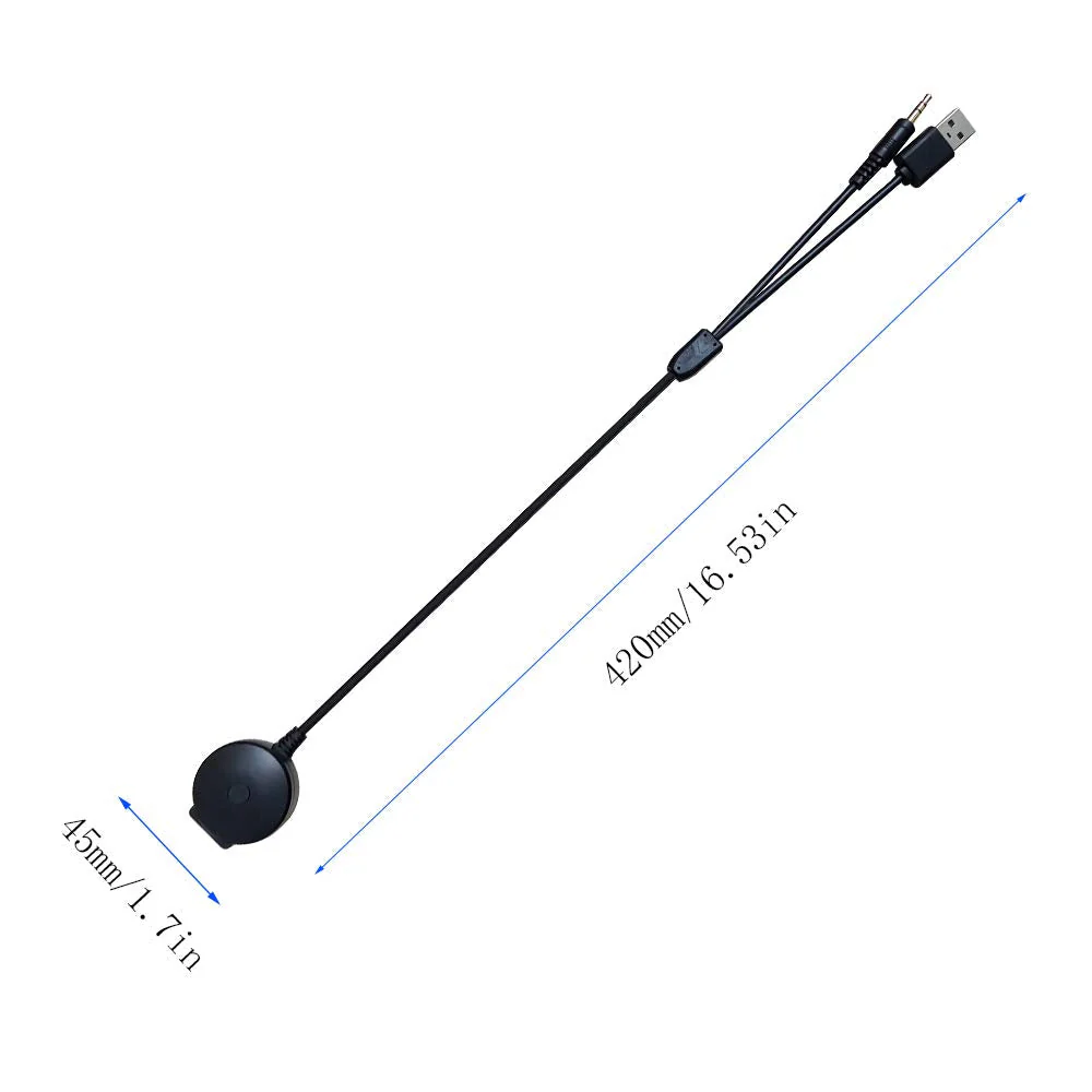 Bluetooth Adapter Compatible with Mini Cooper BMW Car Apple Android Phone Music AUX 3.5 Wireless Cable Capable Devices - Image 3