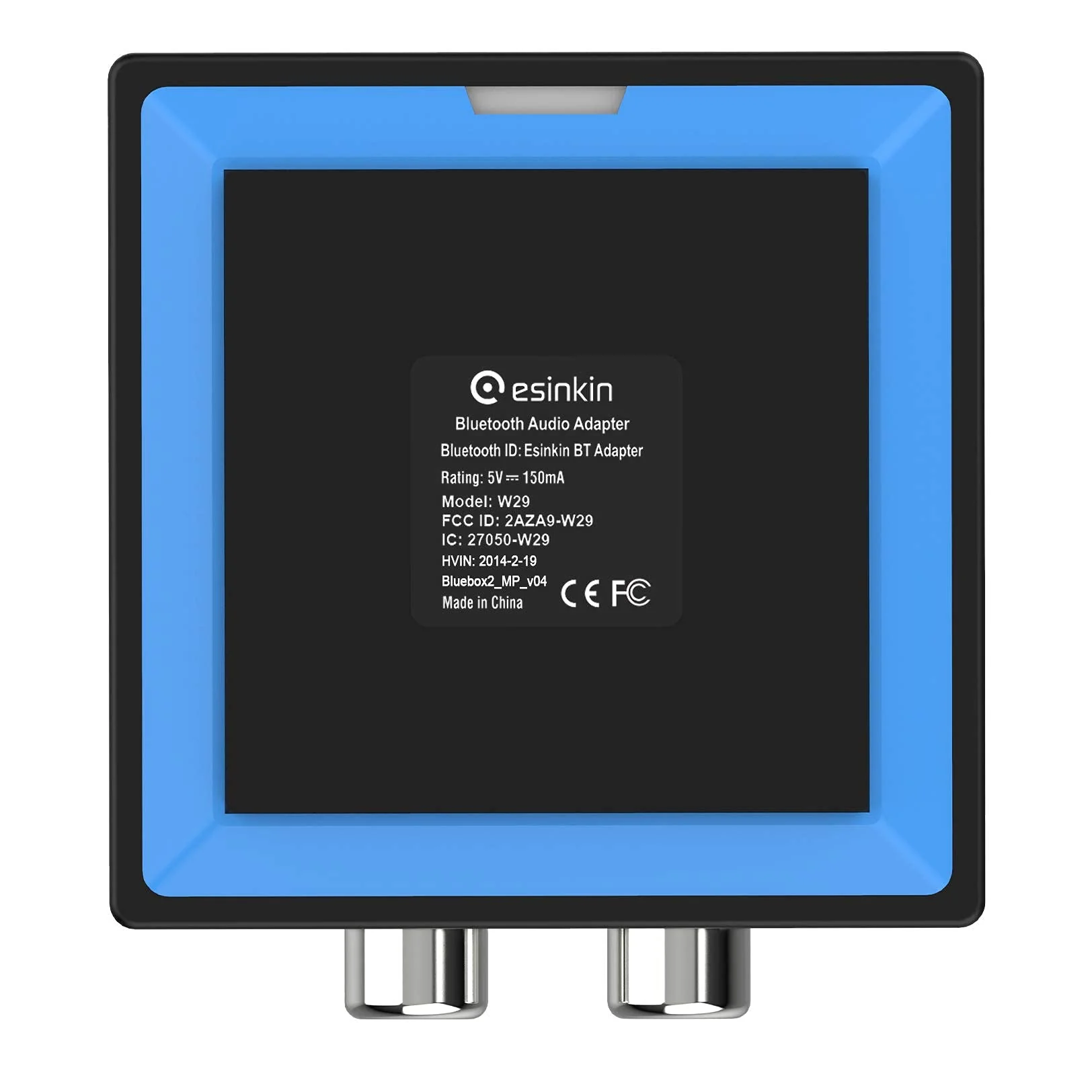 Bluetooth Audio Adapter for Music Streaming Sound System, Esinkin Wireless Audio Adapter Works with Smartphones and Tablets, Bluetooth Receiver for Home Stereo - Image 8
