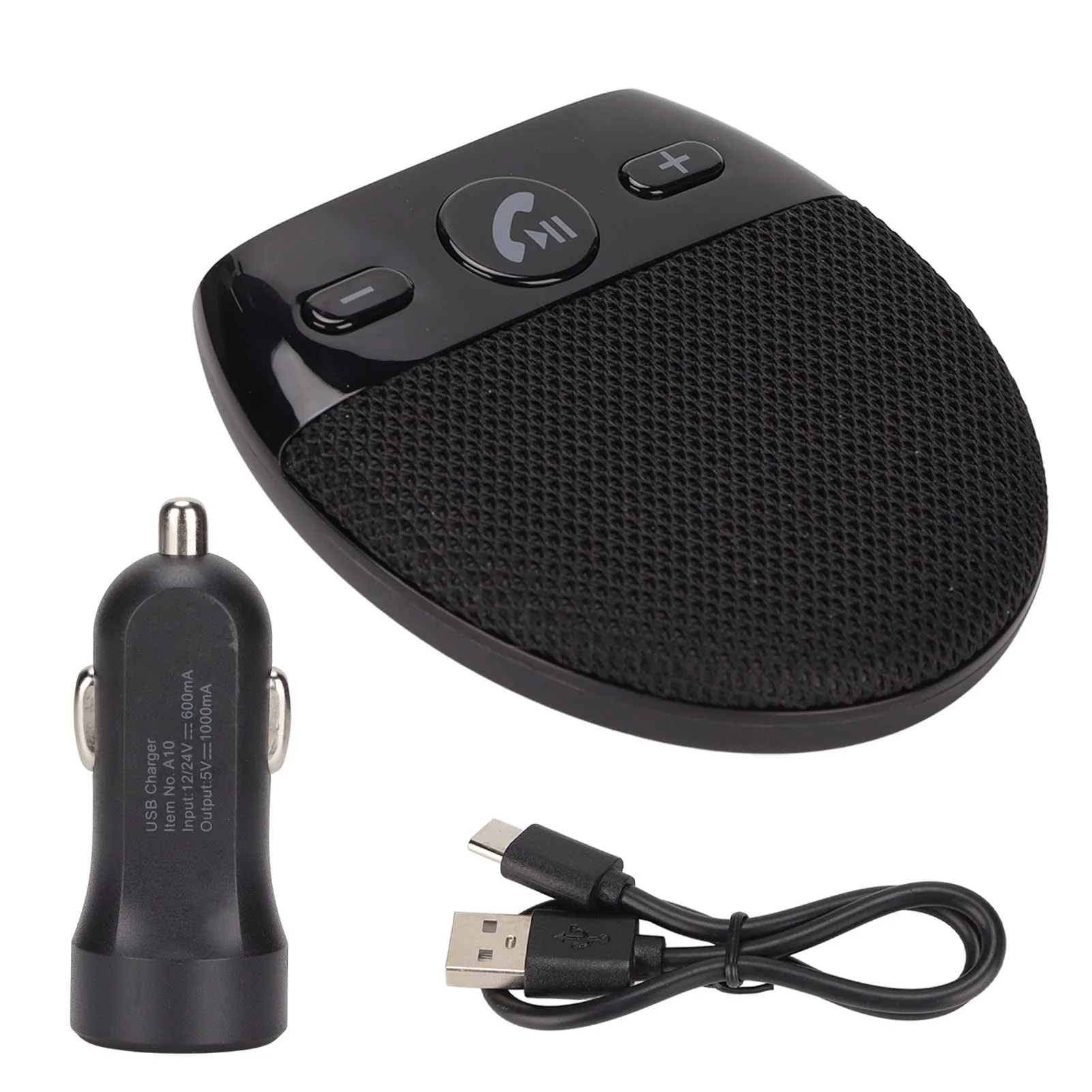 Bluetooth Car Speaker, Handsfree Bluetooth Car Speakerphone Multipoint Speaker Phone, Support Siri Voice Assistant, with Auto Power On Off Omni Mic Digital Amplifier - Image 7