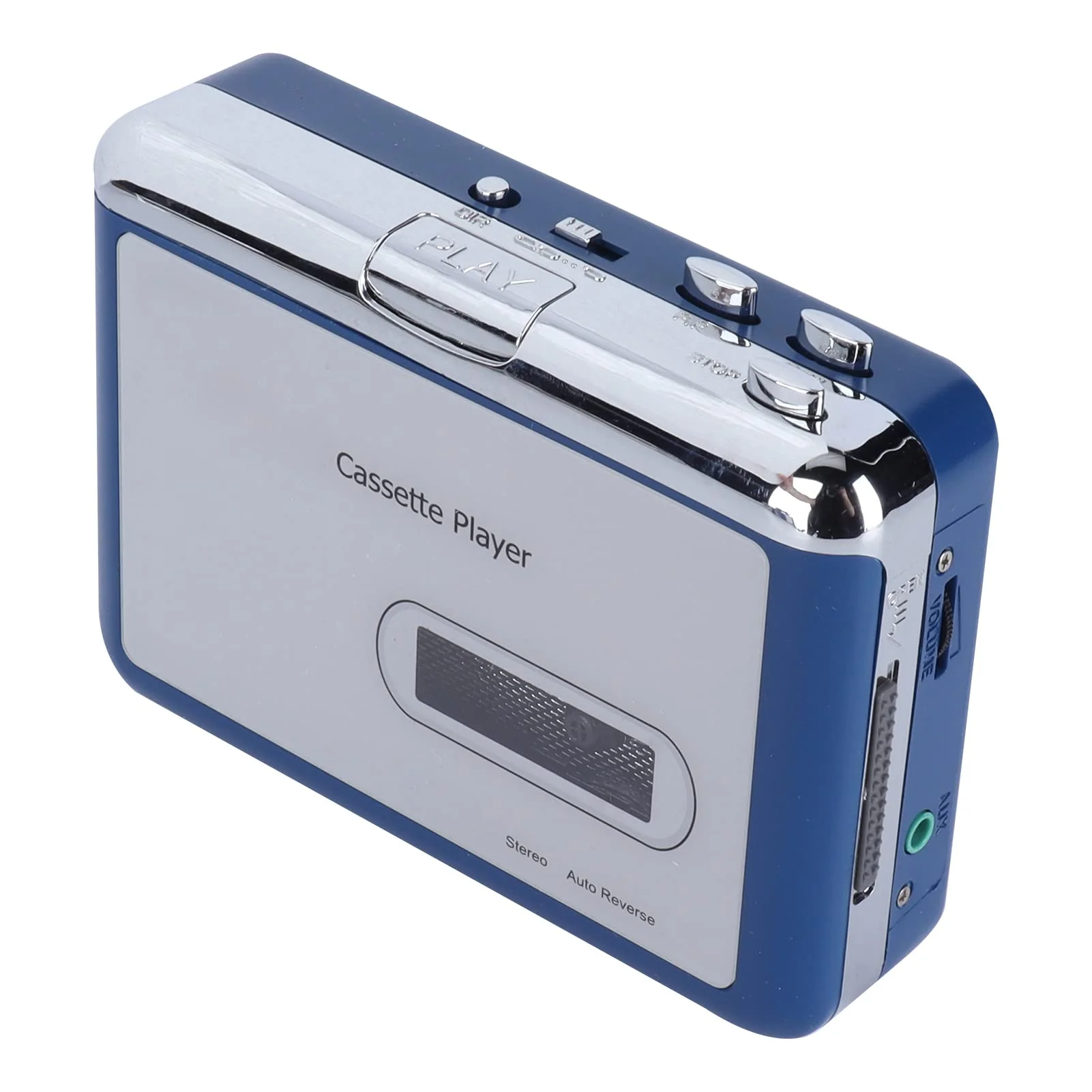 Bluetooth Cassette Player, ABS Auto Reverse Tape Player Bluetooth Output to Headphone Speaker with Automatic Tape Flip - Image 6